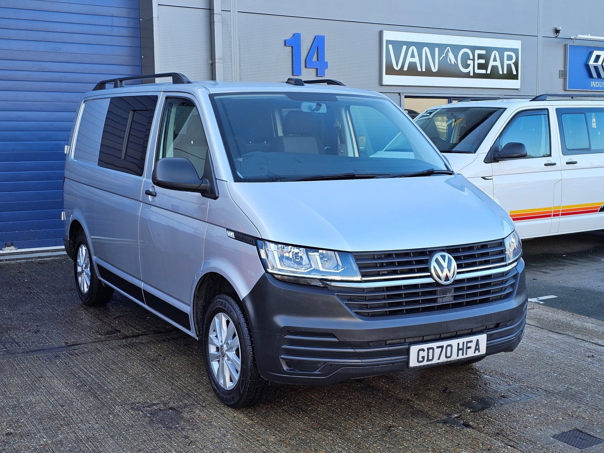 FOR SALE Volkswagen 2021 Transporter T6.1 with Vangear Kombi Campervan conversion - Vangear UK