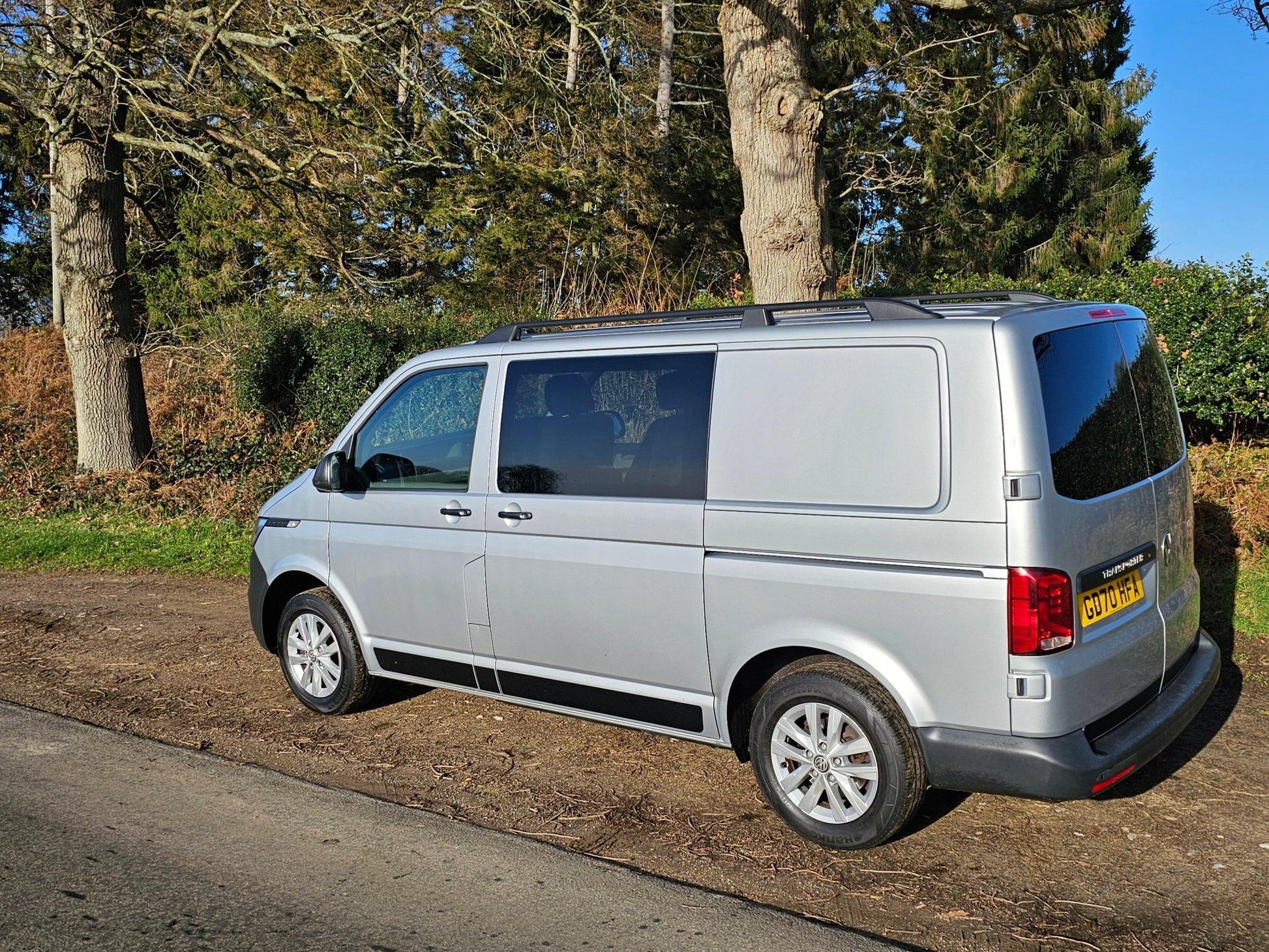 FOR SALE Volkswagen 2021 Transporter T6.1 with Vangear Kombi Campervan conversion - Vangear UK