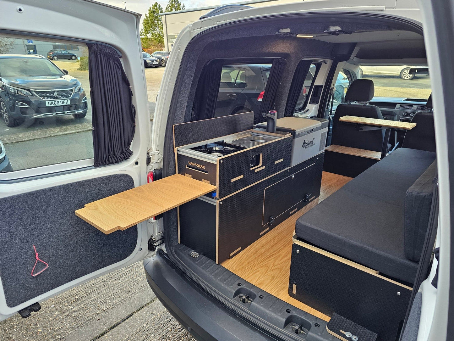 FOR SALE Volkswagen Caddy Maxi 4 Vangear "FREERUNNER" campervan - Vangear UK