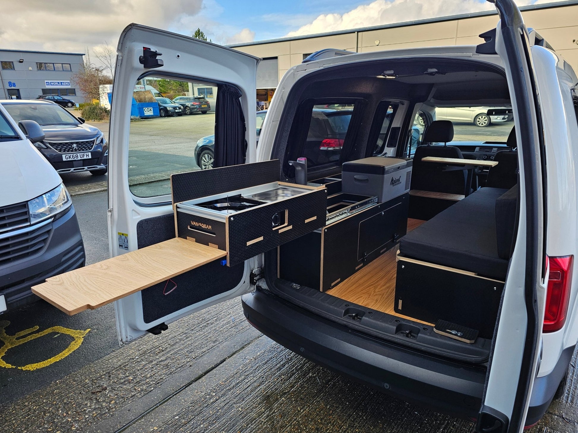 FOR SALE Volkswagen Caddy Maxi 4 Vangear "FREERUNNER" campervan - Vangear UK