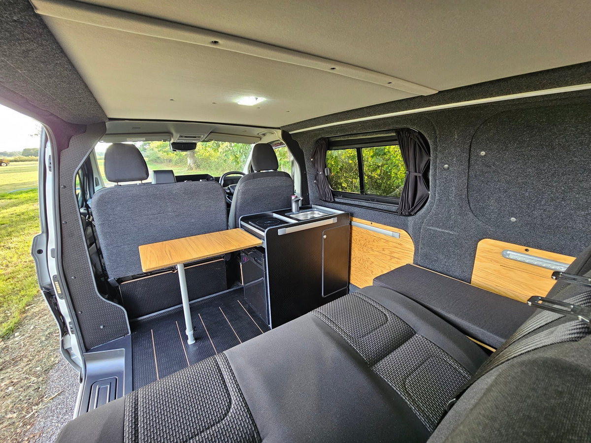 IN STOCK - NEW - Vangear Electric CRX-Pod 3.1 campervan fridge pod - Black (fridge not included) - Vangear UK