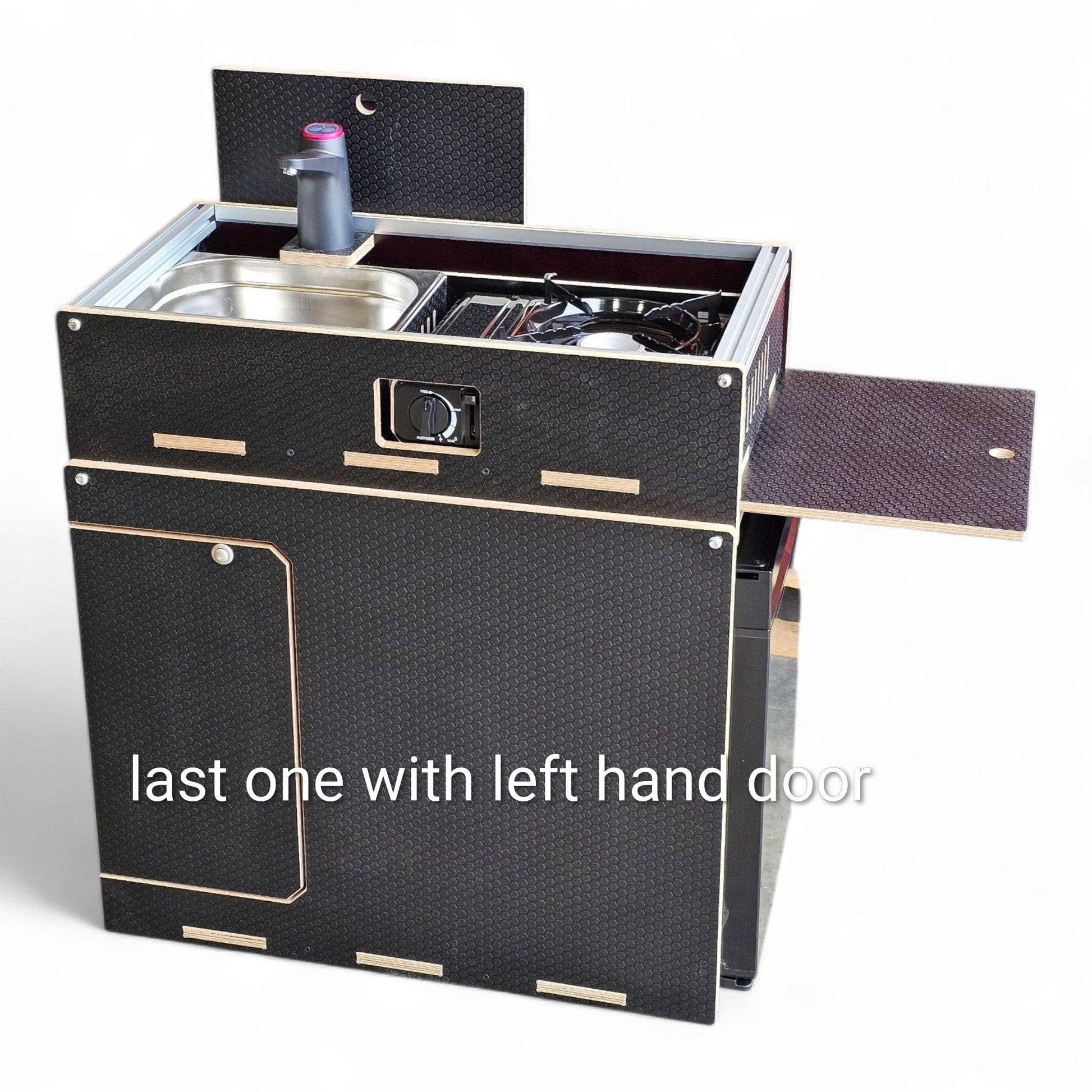 LAST ONE - Easy - Pod 2.0 campervan kitchen for CRX50 type fridge (left hand door fridge not included) - Vangear UK