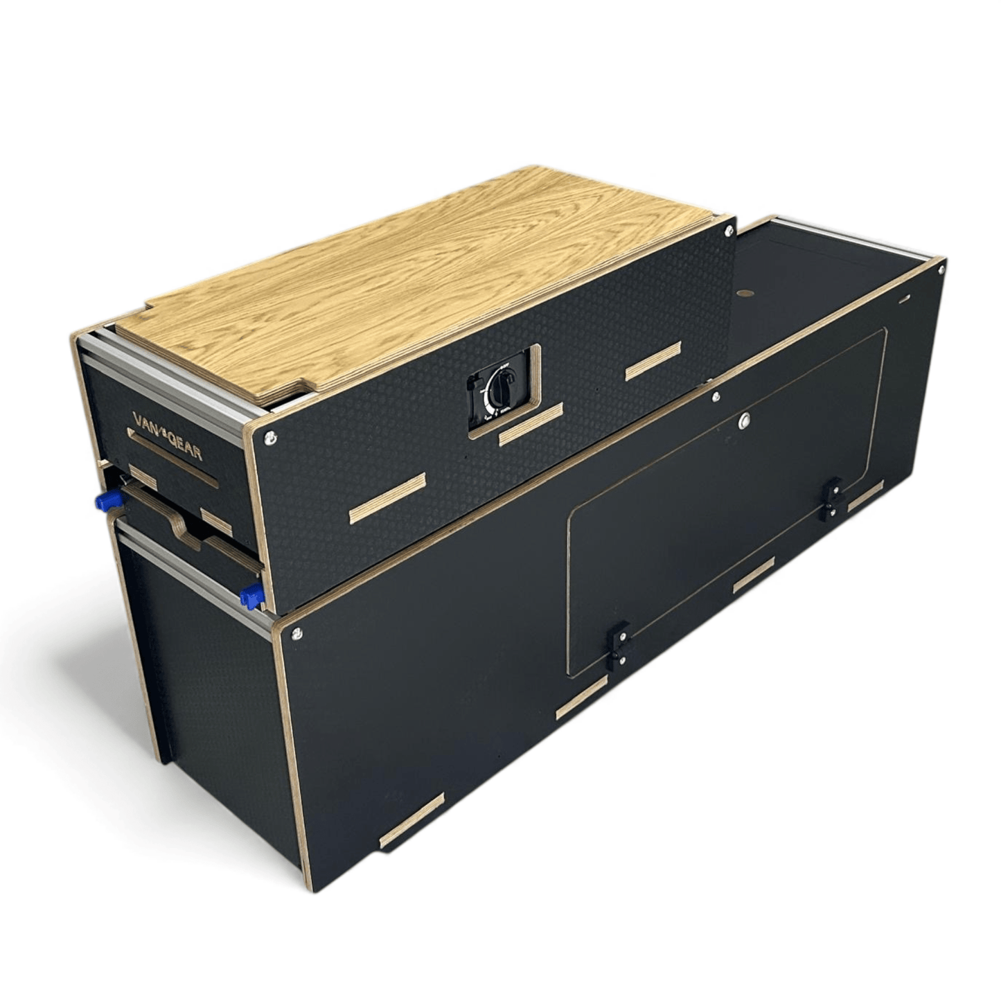 Maxi - Pod 2.1 sliding campervan kitchen (fridge not included) - Vangear UK