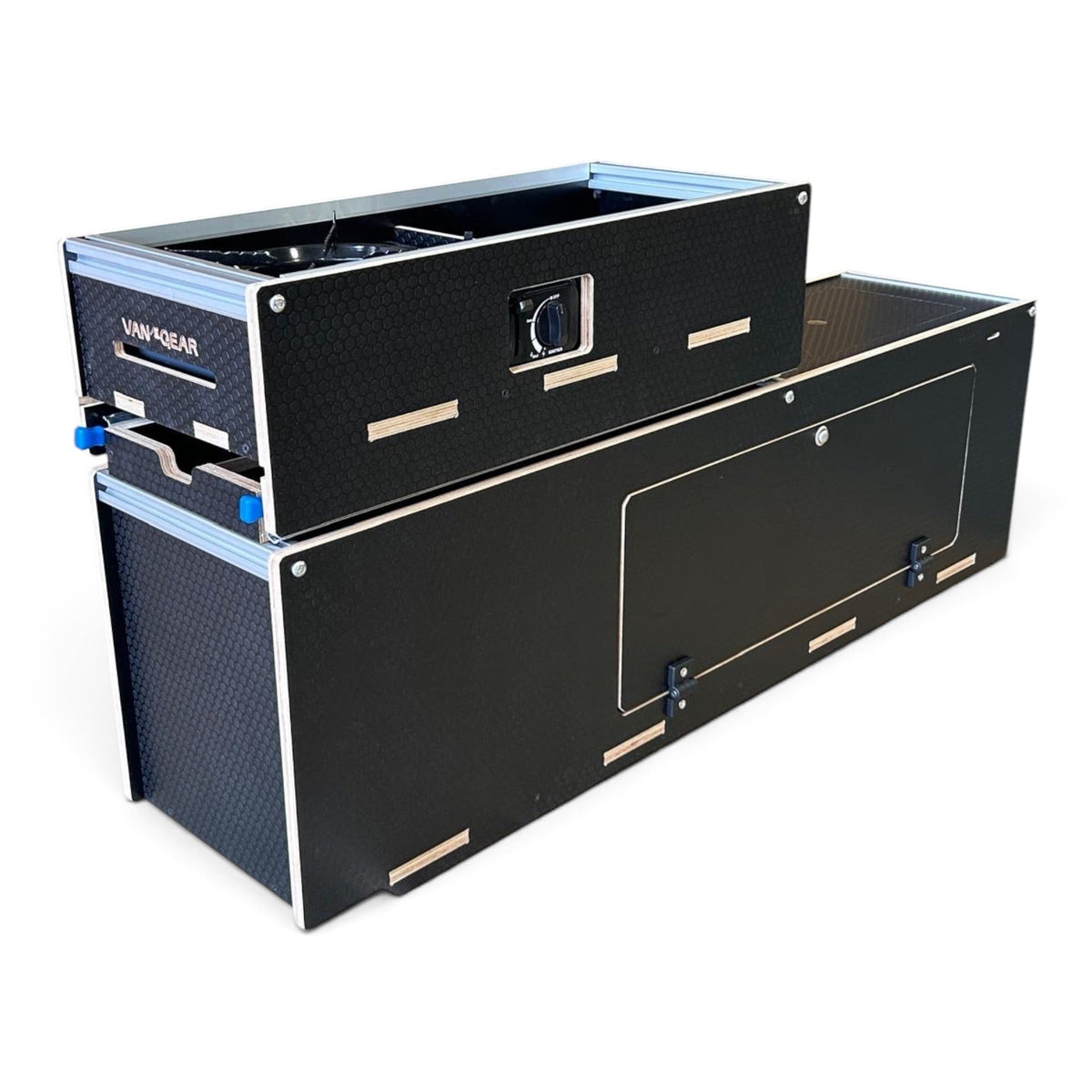 Maxi-Pod 2.1 sliding campervan kitchen (fridge not included) - Vangear UK