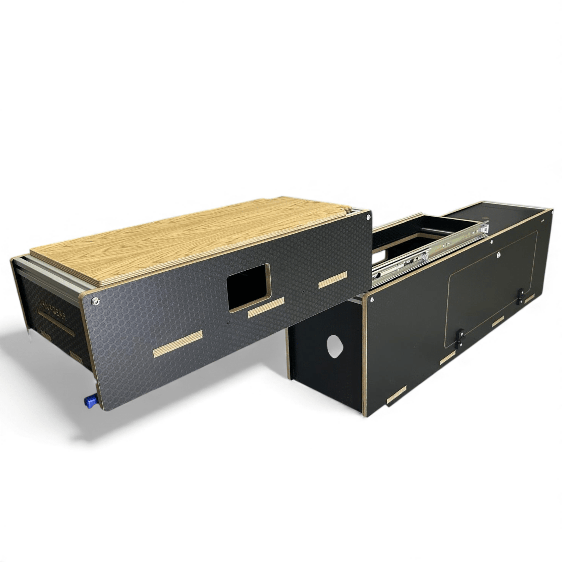 Maxi - Pod 2.1 sliding campervan kitchen without sink- Vangear UK