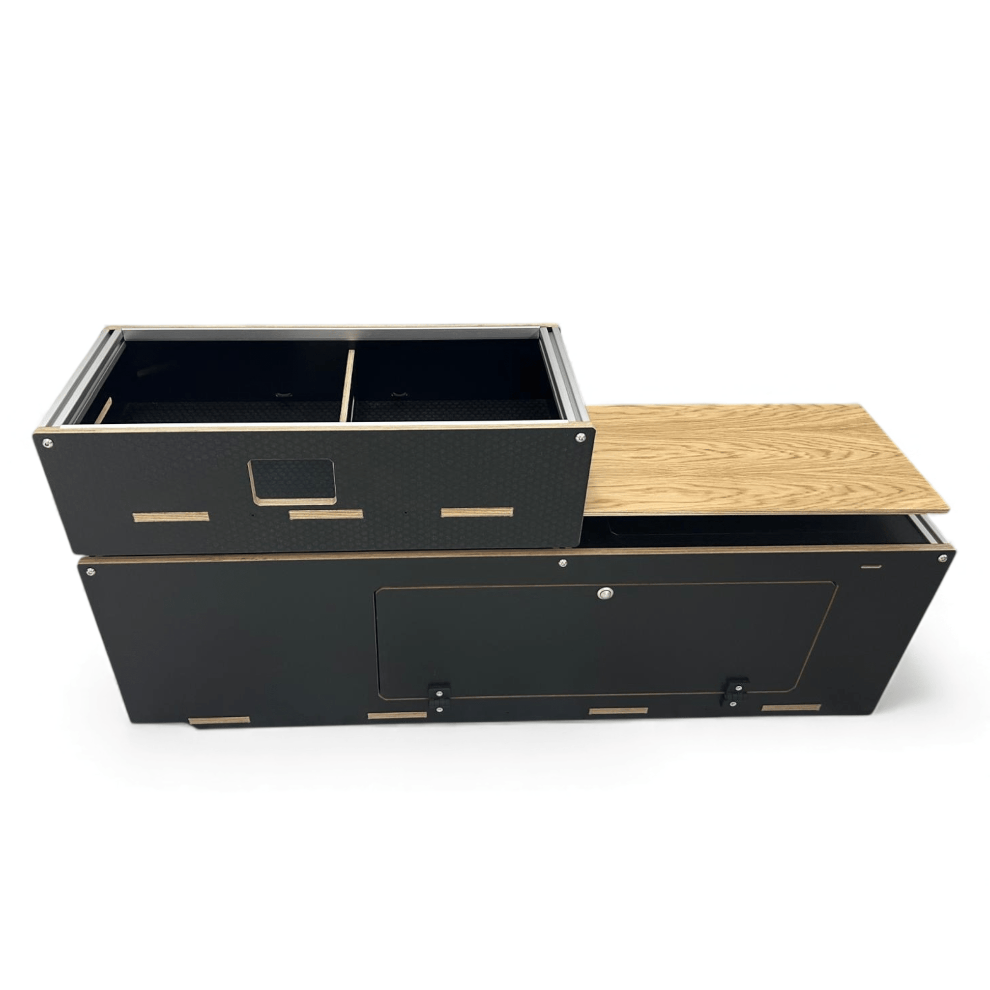 Maxi - Pod 2.1 sliding campervan kitchen without sink - Vangear UK