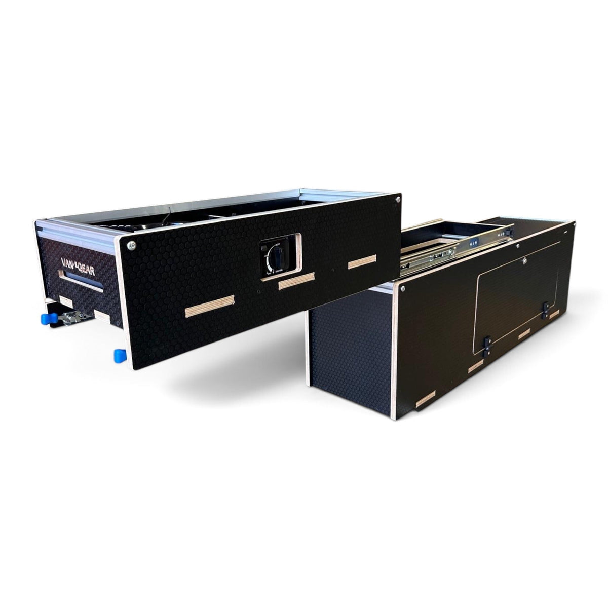 Maxi-Pod 2.1 sliding campervan kitchen (fridge not included) - Vangear UK