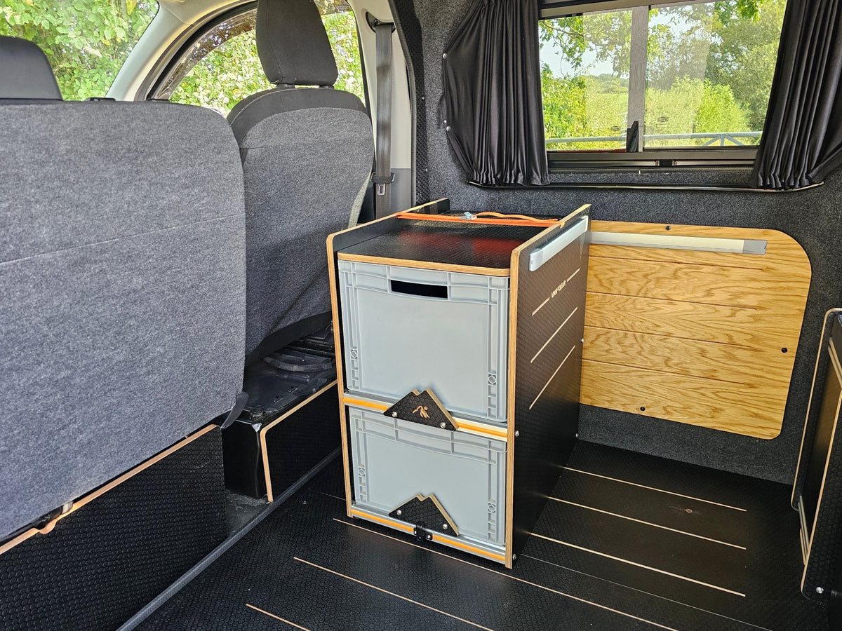 NEO-STORAGE campervan storage-with euroboxes - Vangear UK