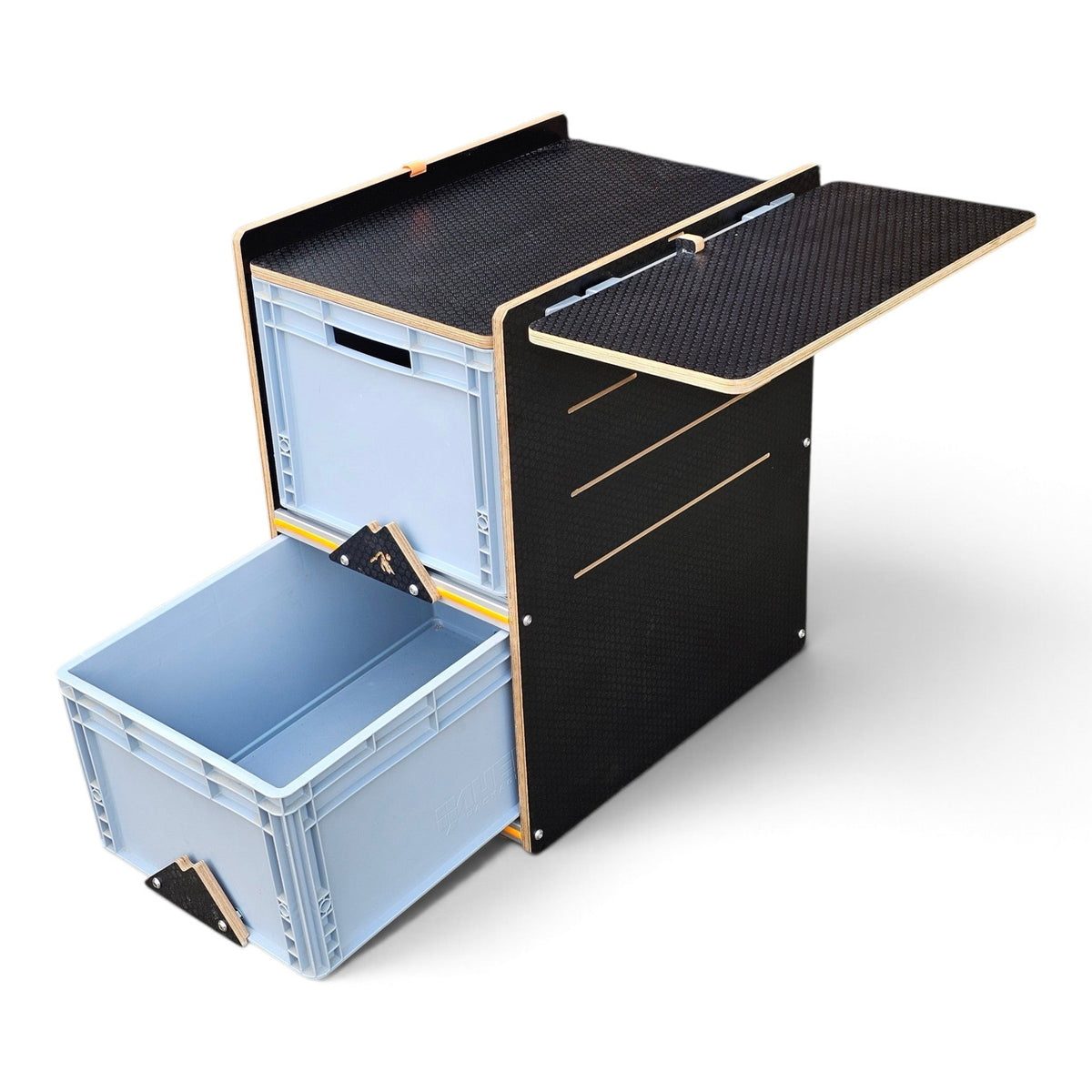 NEO-STORAGE campervan storage-with euroboxes - Vangear UK