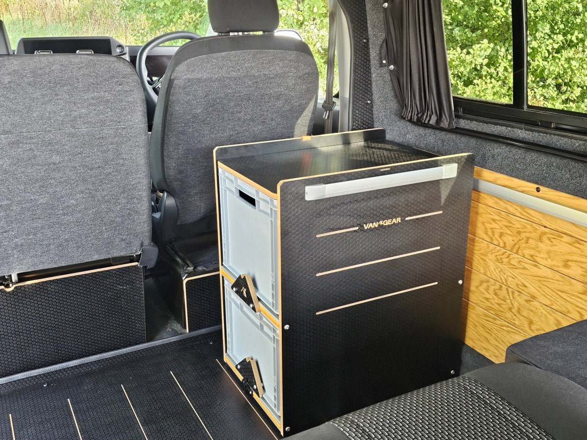 NEO-STORAGE campervan storage-with euroboxes - Vangear UK