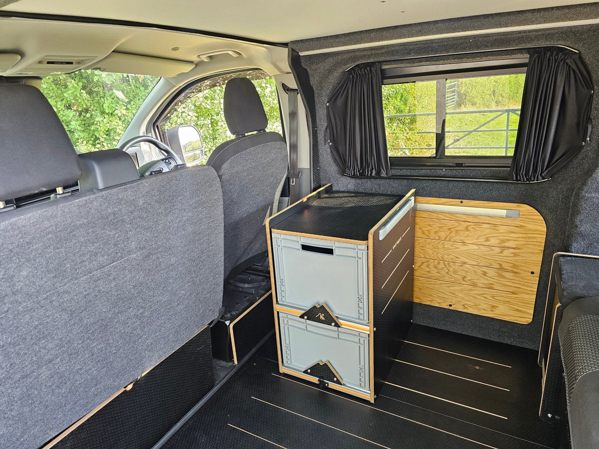 NEO-STORAGE campervan storage-with euroboxes - Vangear UK