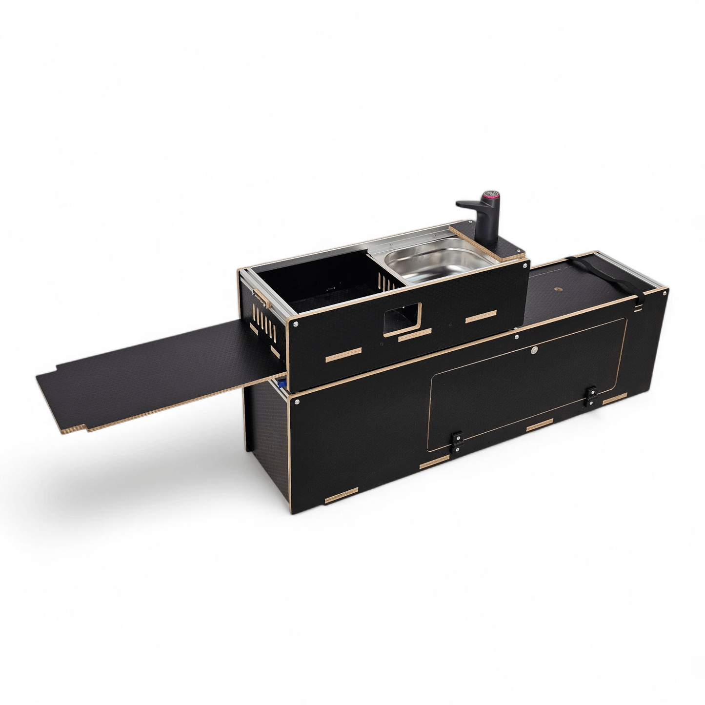 NEW Maxi - Pod 2.1 sliding campervan kitchen (fridge not included) - Vangear UK