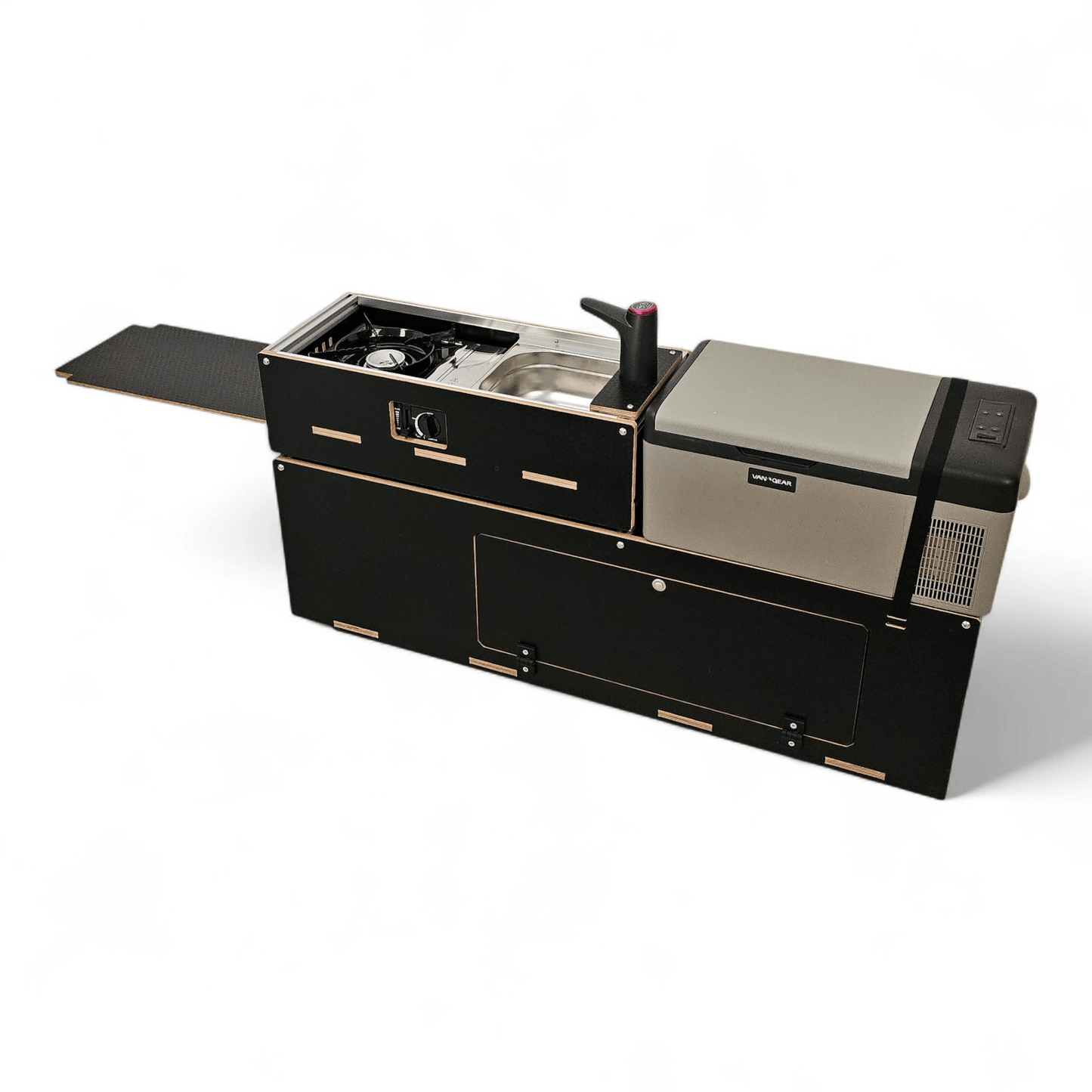 NEW Maxi - Pod 2.1 sliding campervan kitchen (fridge not included) - Vangear UK