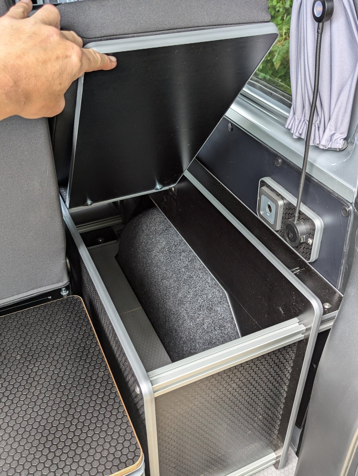 NEW Scopema RIB 112 Altair Bed with Vangear side blanket box - Vangear UK