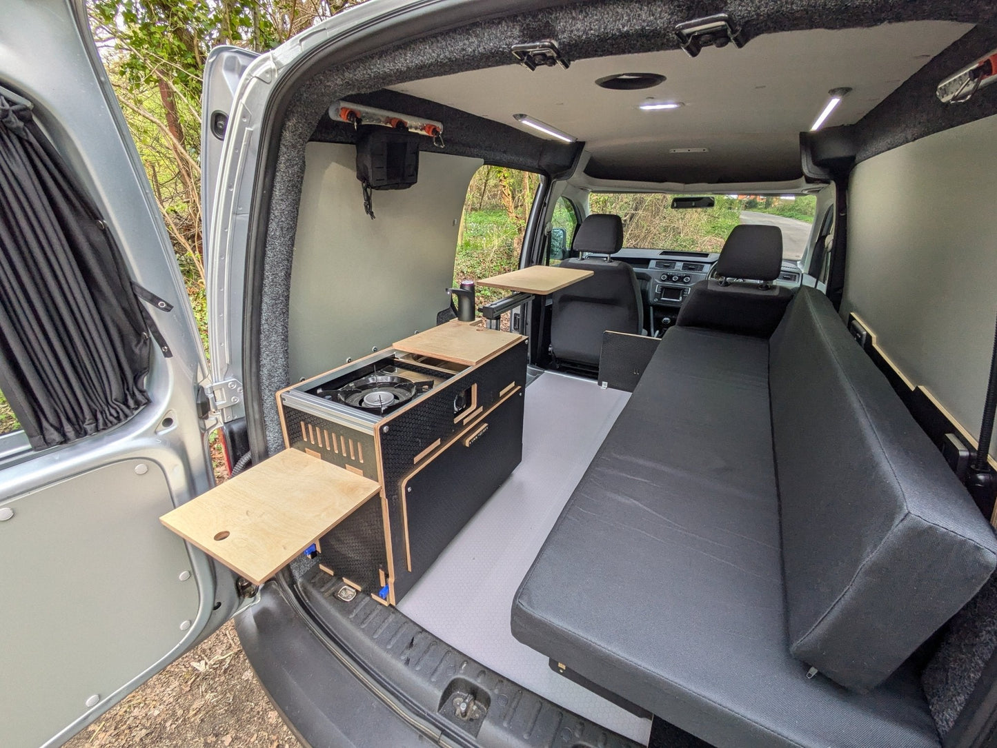 NEW Vangear Caddy - Pod 1.1 sliding campervan kitchen - Vangear UK