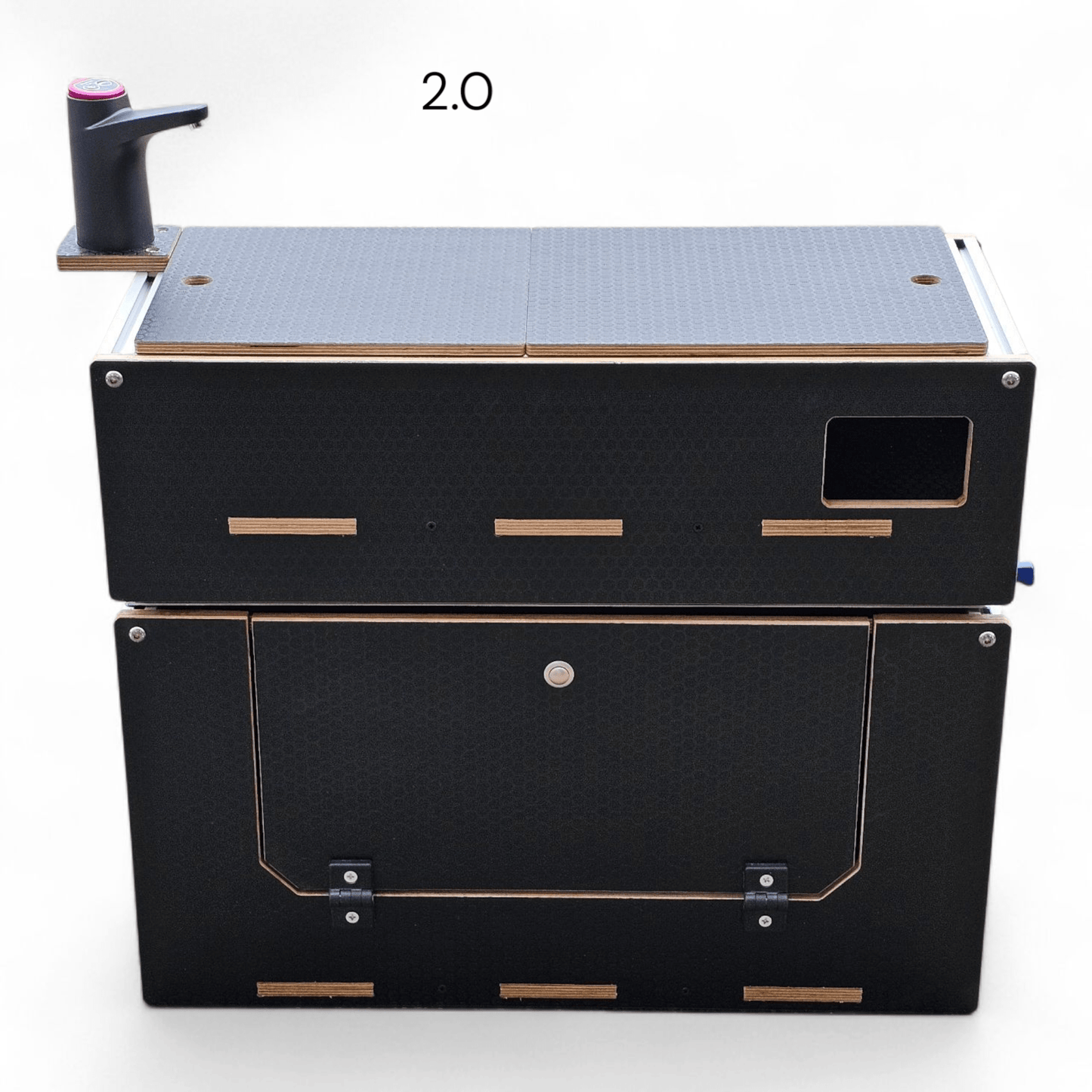 NEW Vangear Caddy - Pod 2.0 sliding campervan kitchen (easy 3 part assembly - NOT flat pack) - Vangear UK