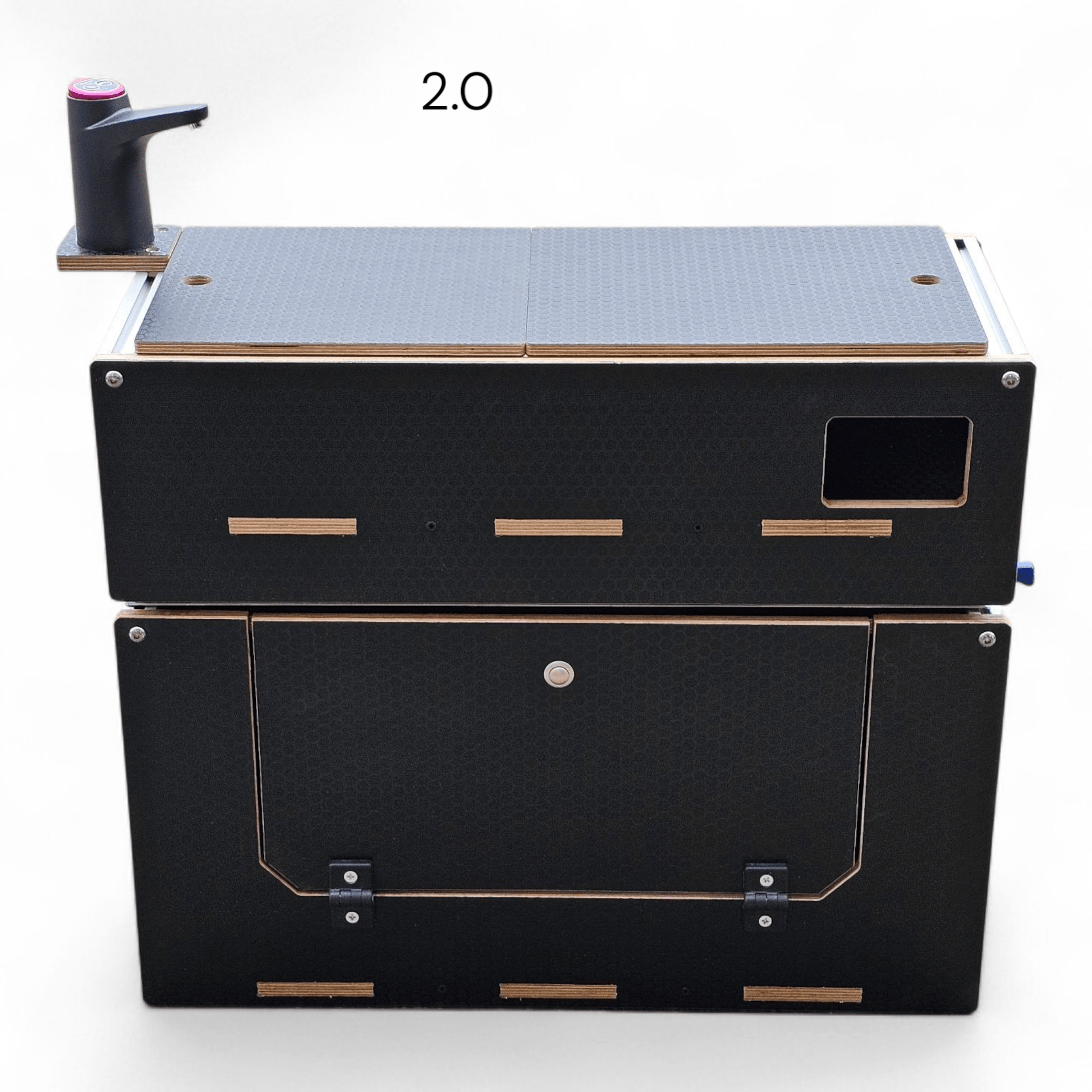 NEW Vangear Caddy - Pod 2.0 sliding campervan kitchen (easy 3 part assembly - NOT flat pack) - Vangear UK