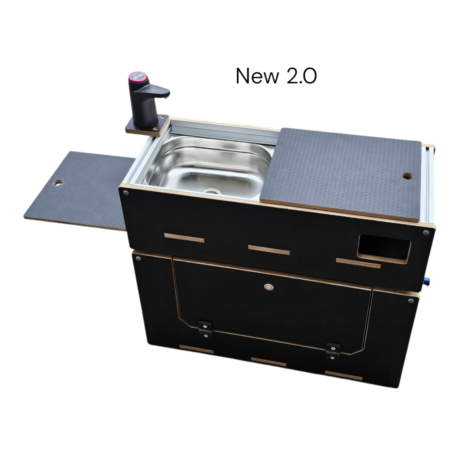NEW Vangear Caddy - Pod 2.0 sliding campervan kitchen (easy 3 part assembly - NOT flat pack) - Vangear UK