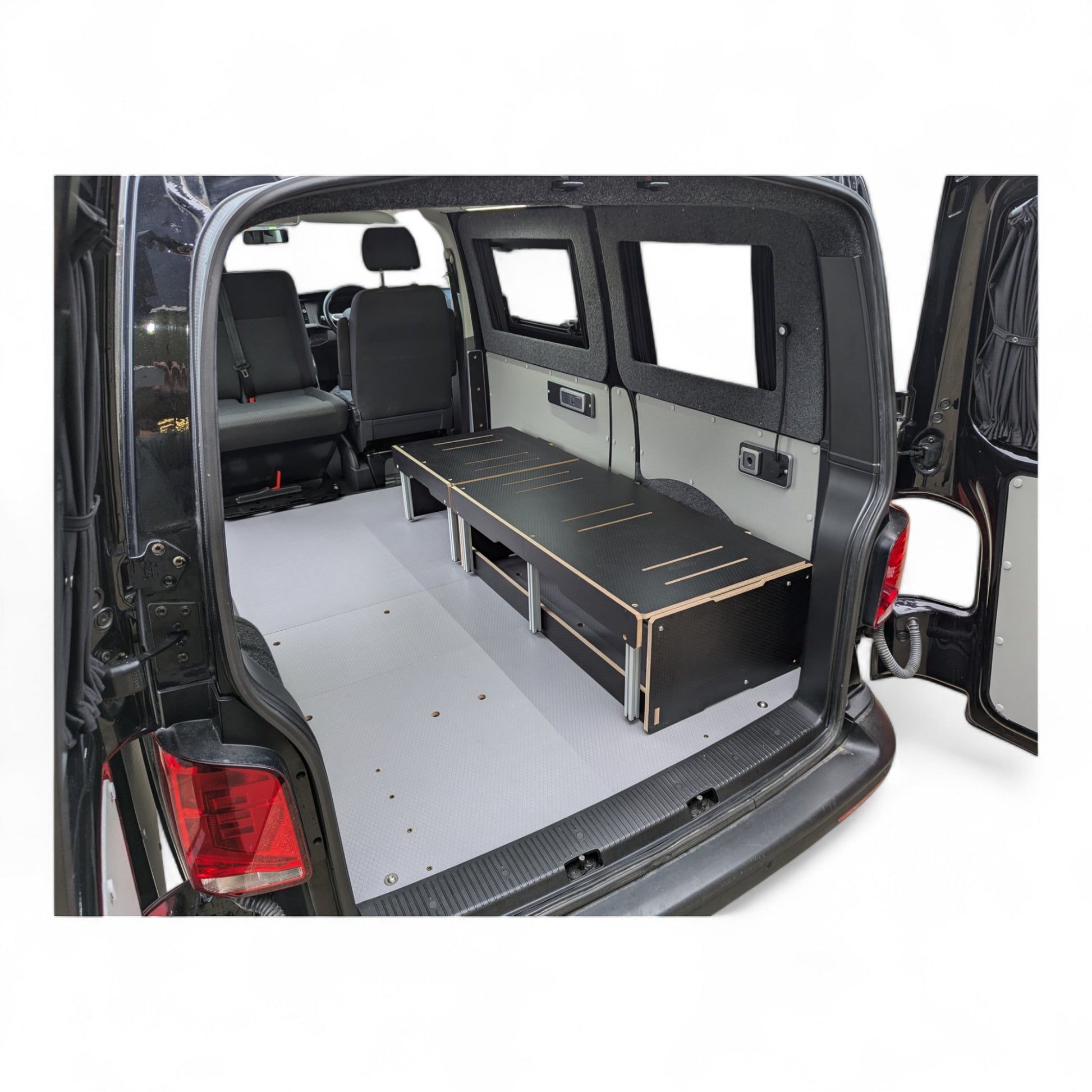 Vw T5 Fold Out Bed For Van Vangear Modular-Campervan Bed – Vangear UK