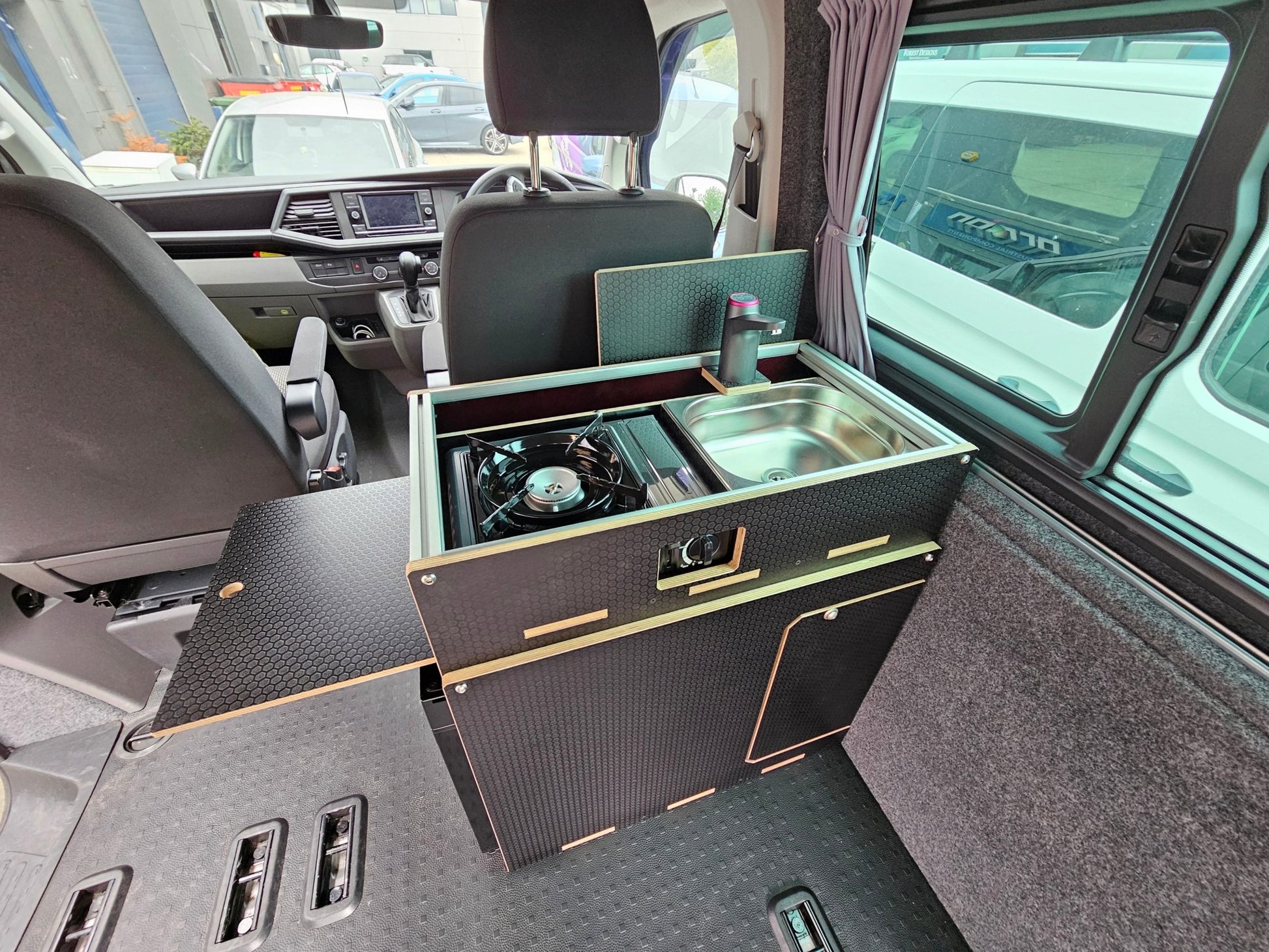 NEW Vangear Easy - Pod 2.0 campervan kitchen for CRX50 type fridge (fridge NOT included) - Vangear UK