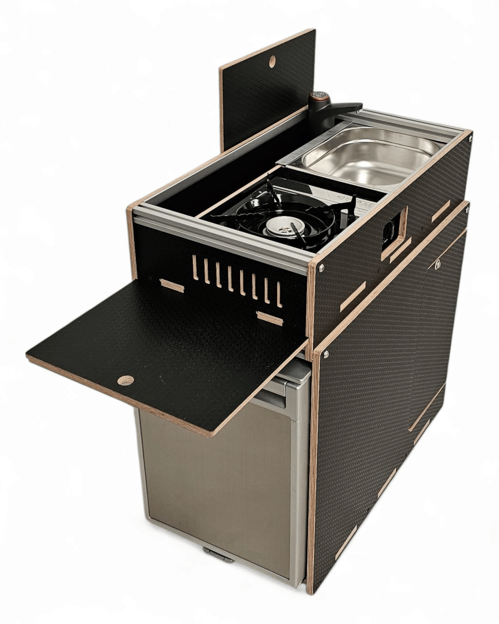 NEW Vangear Easy - Pod 2.0 self assembly campervan kitchen module (fridge NOT included) - Vangear UK