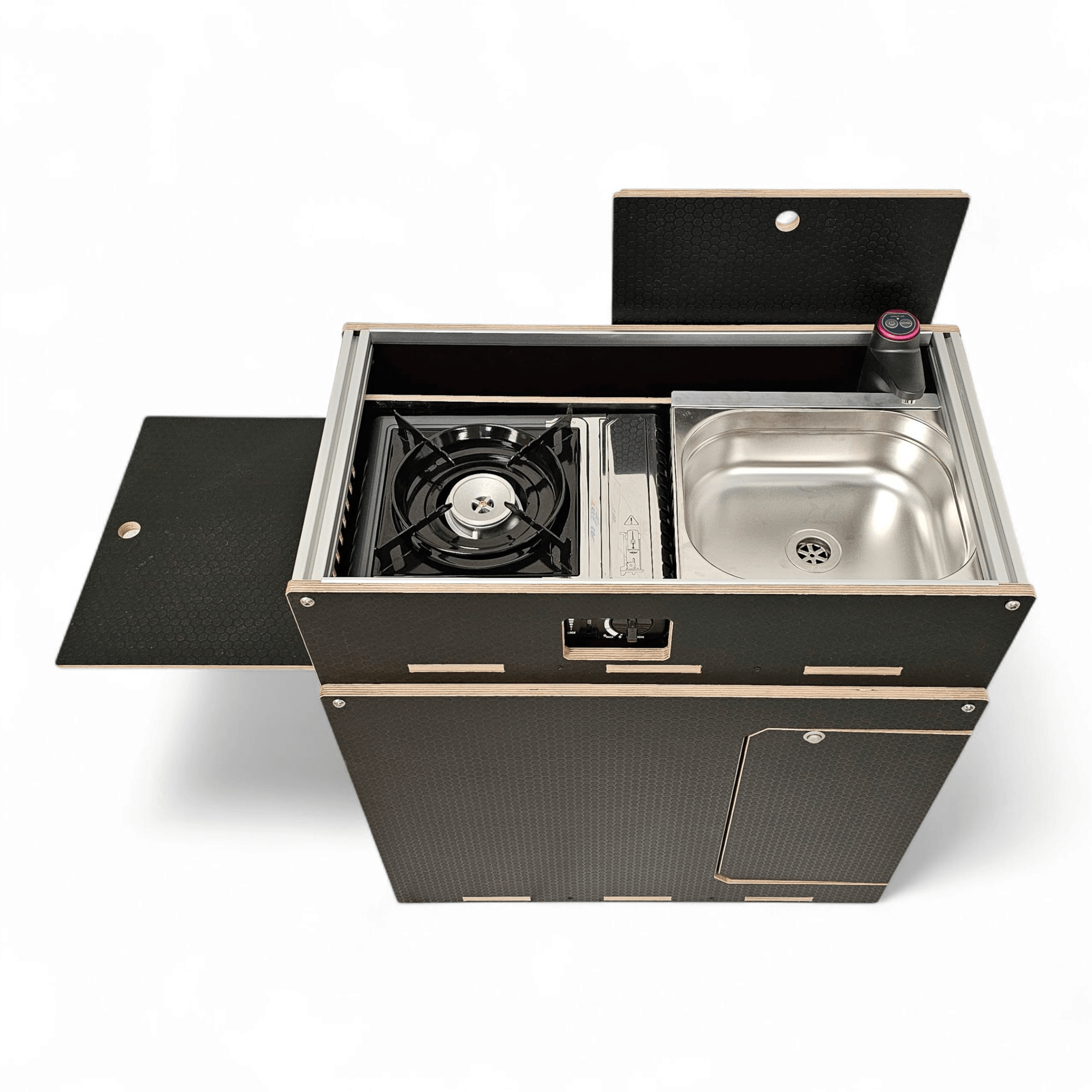 NEW Vangear Easy - Pod 2.0 self assembly campervan kitchen module (fridge NOT included) - Vangear UK