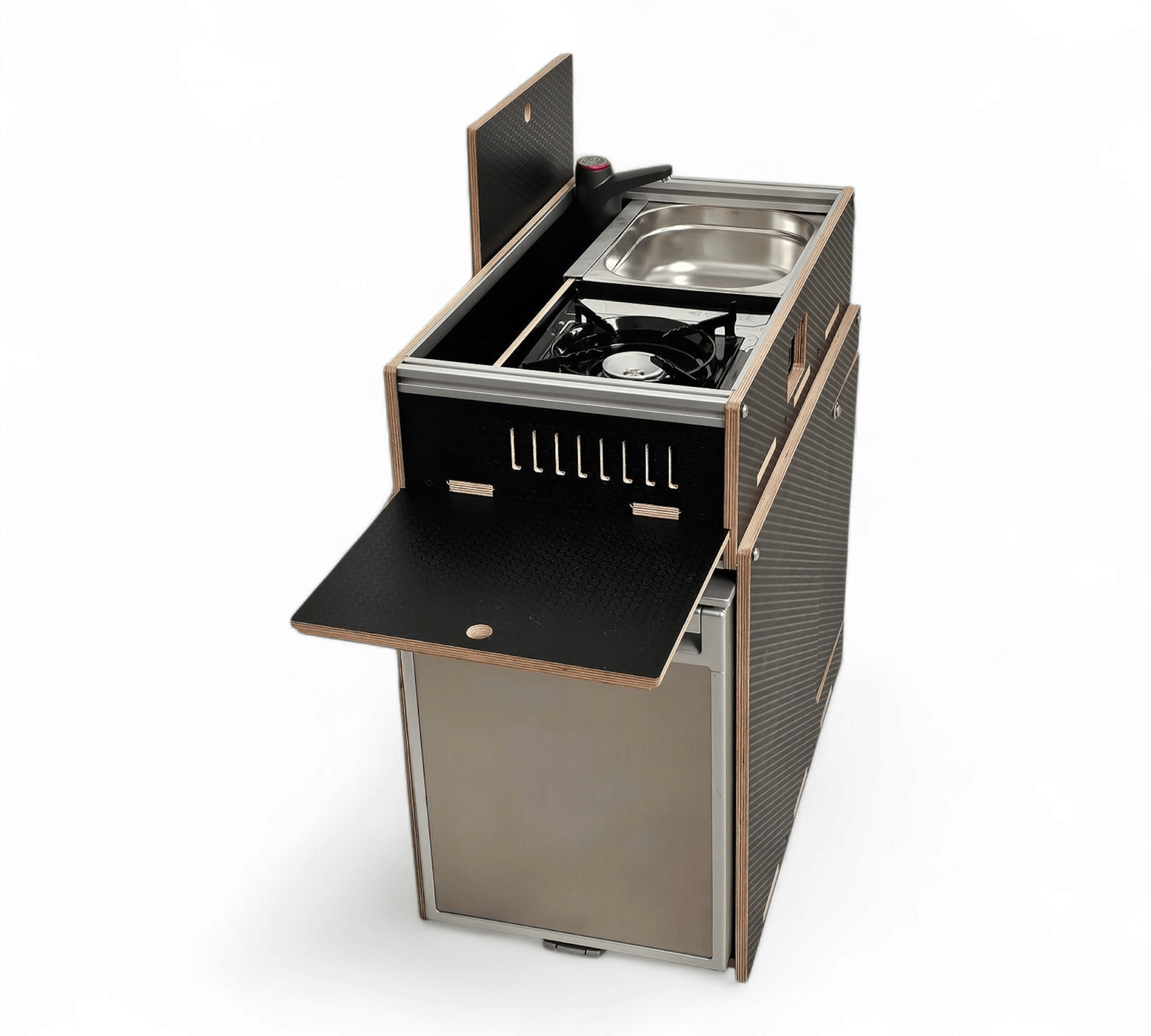 NEW Vangear Easy - Pod 2.0 self assembly campervan kitchen module (fridge NOT included) - Vangear UK