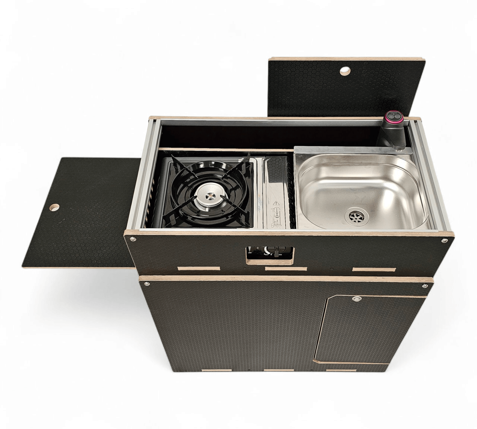 NEW Vangear Easy - Pod 2.0 self assembly campervan kitchen module (fridge NOT included) - Vangear UK