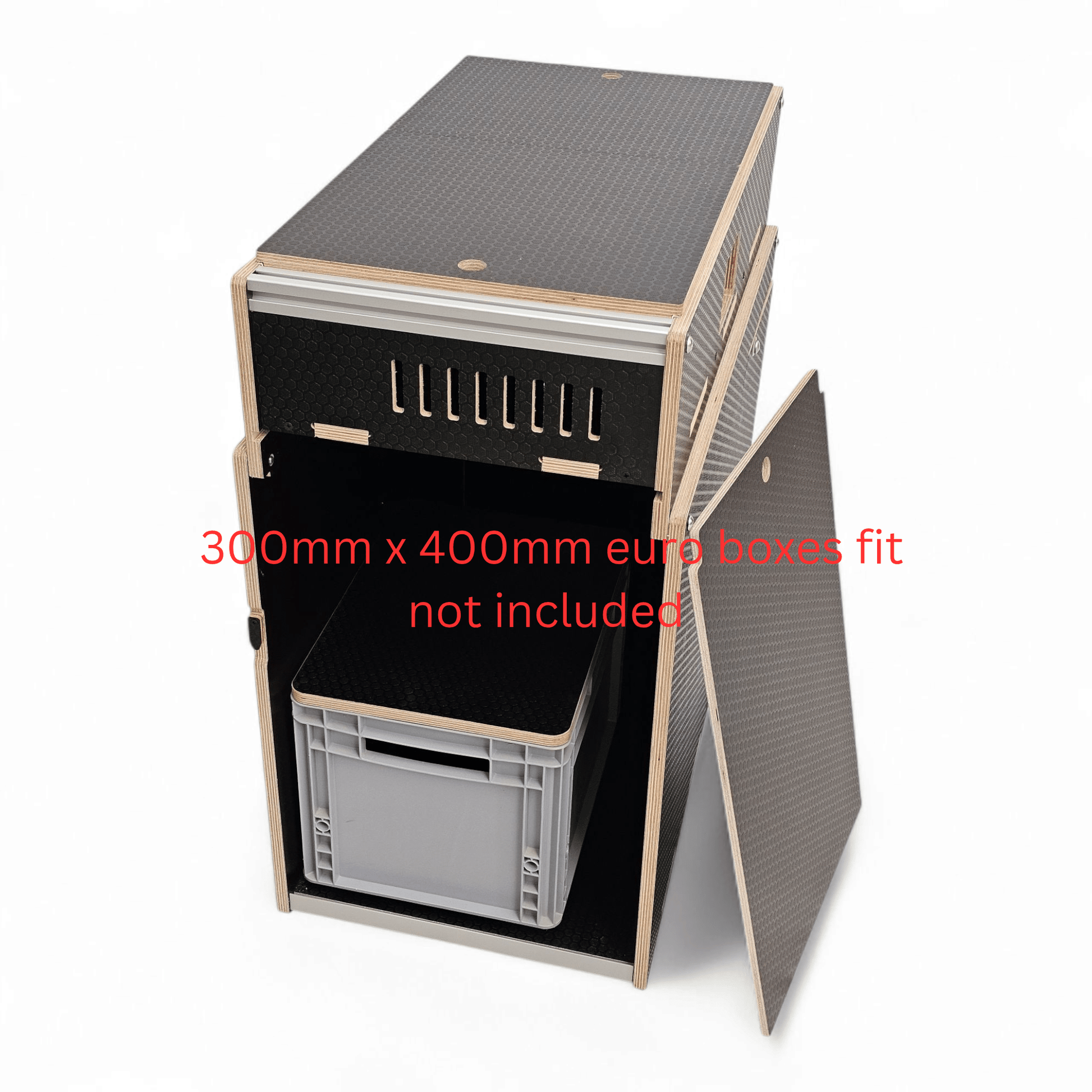 NEW Vangear Easy - Pod 2.0 self assembly campervan kitchen - Storage version - Vangear UK