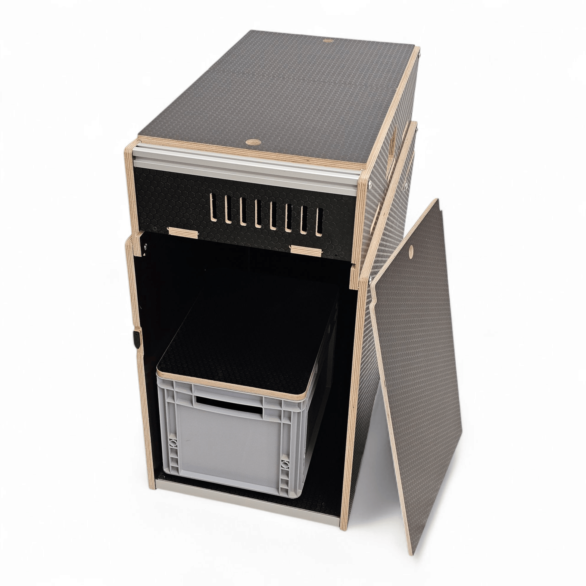 NEW Vangear Easy - Pod 2.0 self assembly campervan kitchen - Storage version - Vangear UK