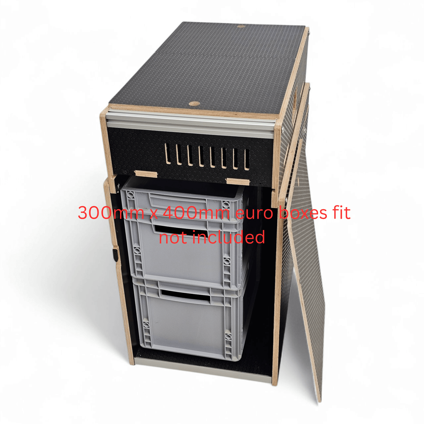NEW Vangear Easy - Pod 2.0 self assembly campervan kitchen - Storage version - Vangear UK