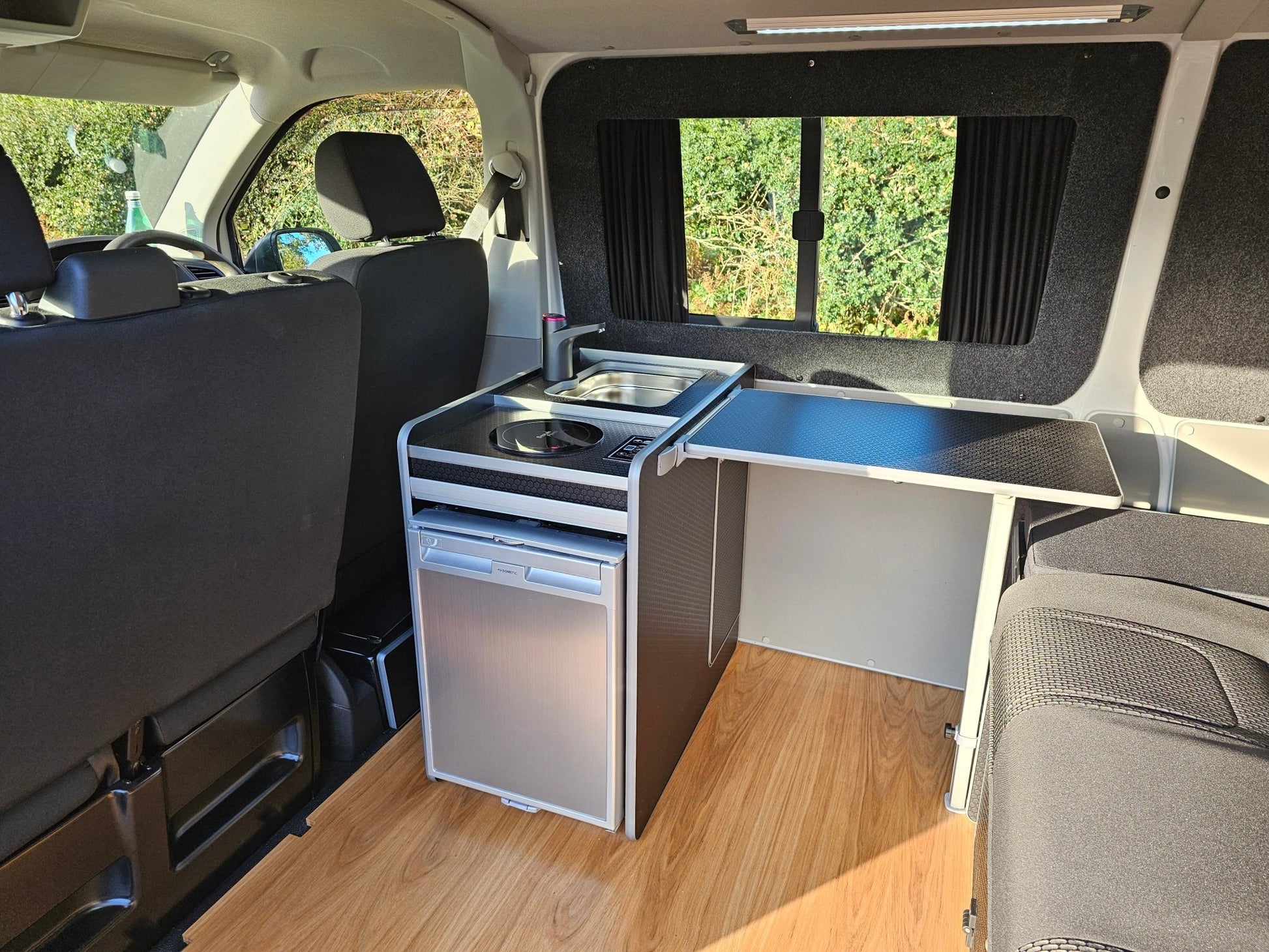 NEW Vangear Electric CRX - Pod 3.0 campervan fridge pod - Black or Carbon Grey (fridge not included) - Vangear UK