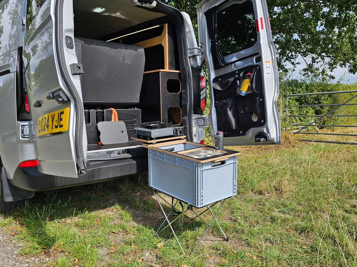 NEW Vangear NEO-SINK-BOX campervan kitchen-with eurobox-(Not including stove, legs or NEO-Stand) - Vangear UK