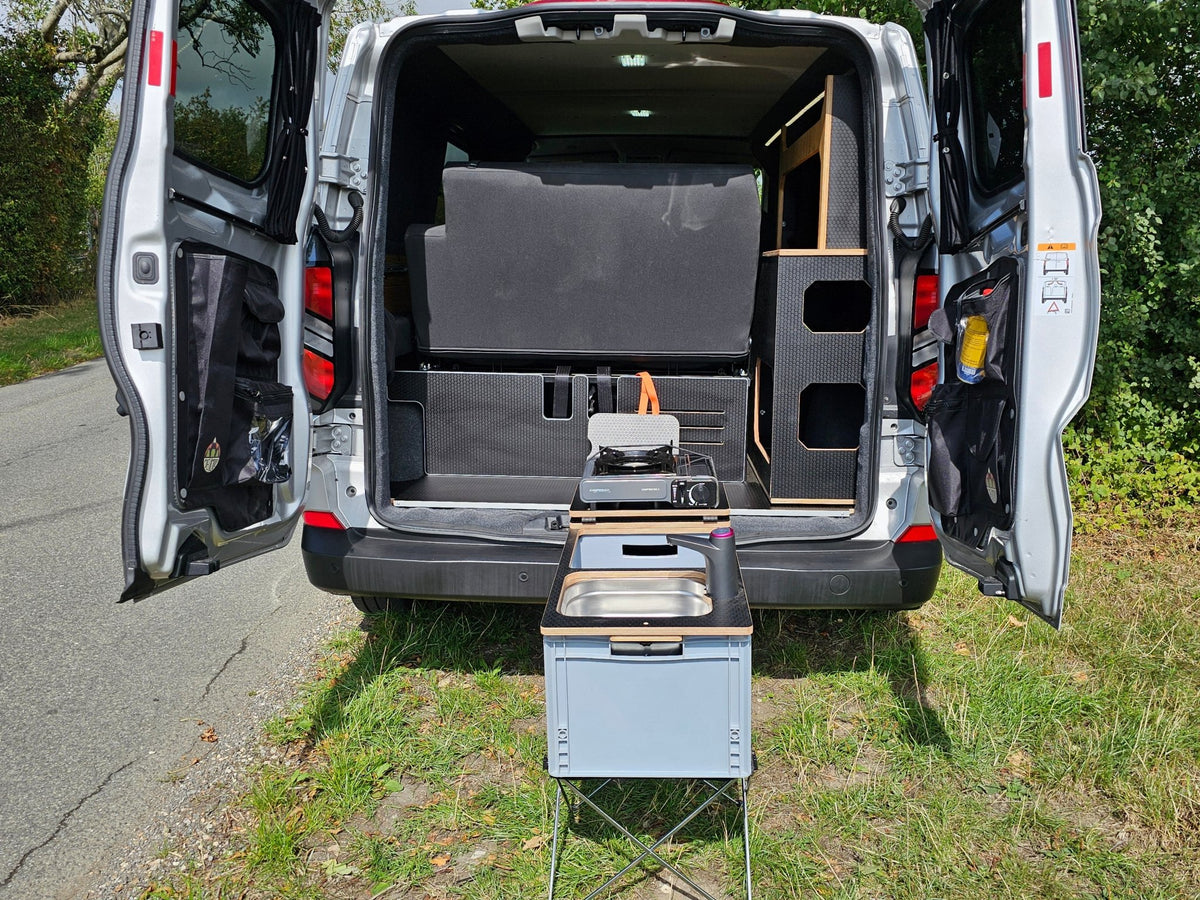 NEW Vangear NEO-SINK-BOX campervan kitchen-with eurobox-(Not including stove, legs or NEO-Stand) - Vangear UK