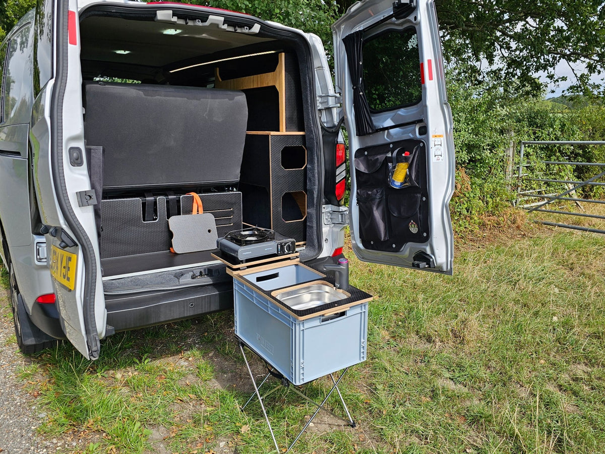 NEW Vangear NEO-SINK-BOX campervan kitchen-with eurobox-(Not including stove, legs or NEO-Stand) - Vangear UK