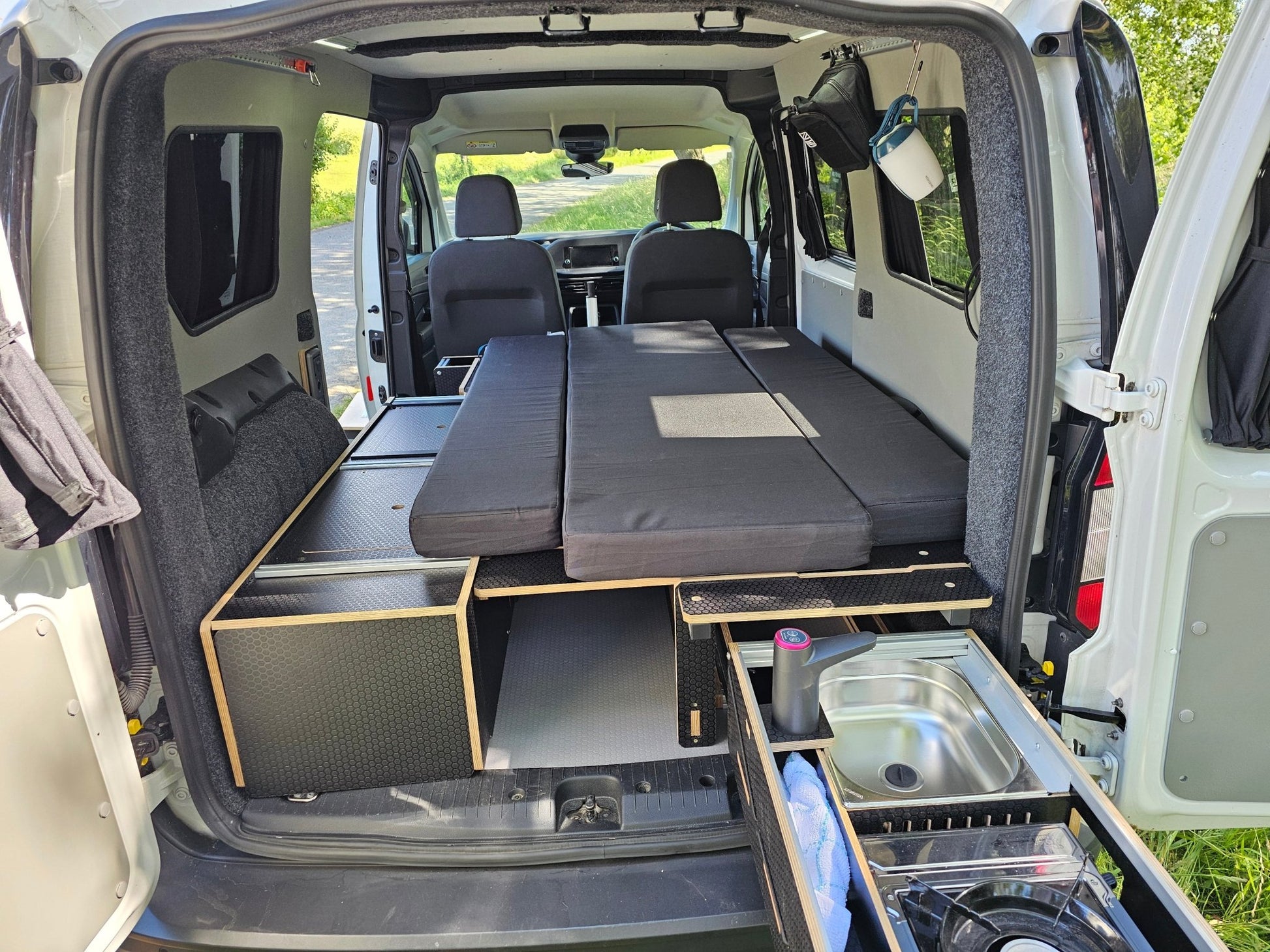 NEW Vangear Tailgate - Pod campervan kitchen - Vangear UK