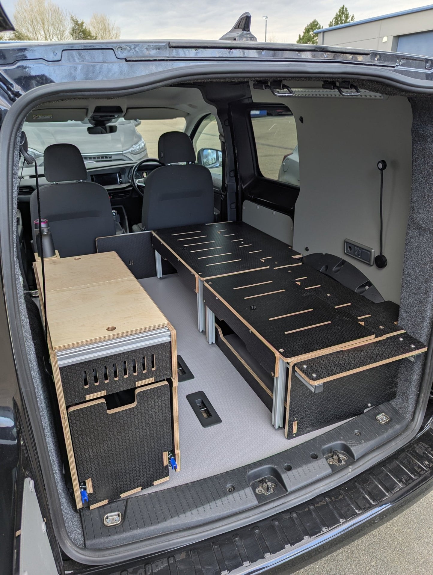 NEW Volkswagen Caddy 5 Compact - Bed by Vangear - campervan bed - Vangear UK