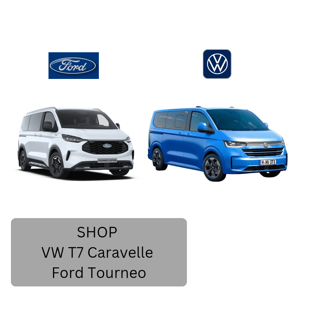 NEW Volkswagen T7 Caravelle/Multivan - Ford Tourneo Custom - Vangear campervan table & stand - Vangear UK
