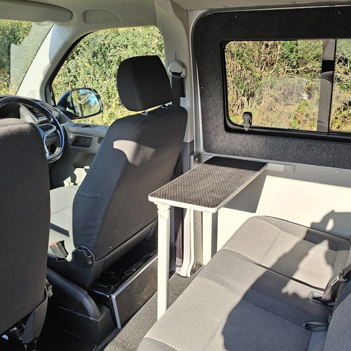 NEW VW Kombi Table and Rail Set for Volkswagen Kombi T5 T6 T6.1 - Vangear UK