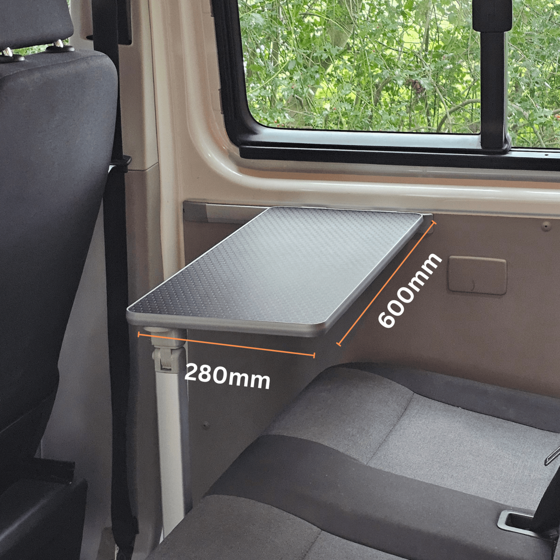 NEW VW Kombi Table and Rail Set for Volkswagen Kombi T5 T6 T6.1 - Vangear UK