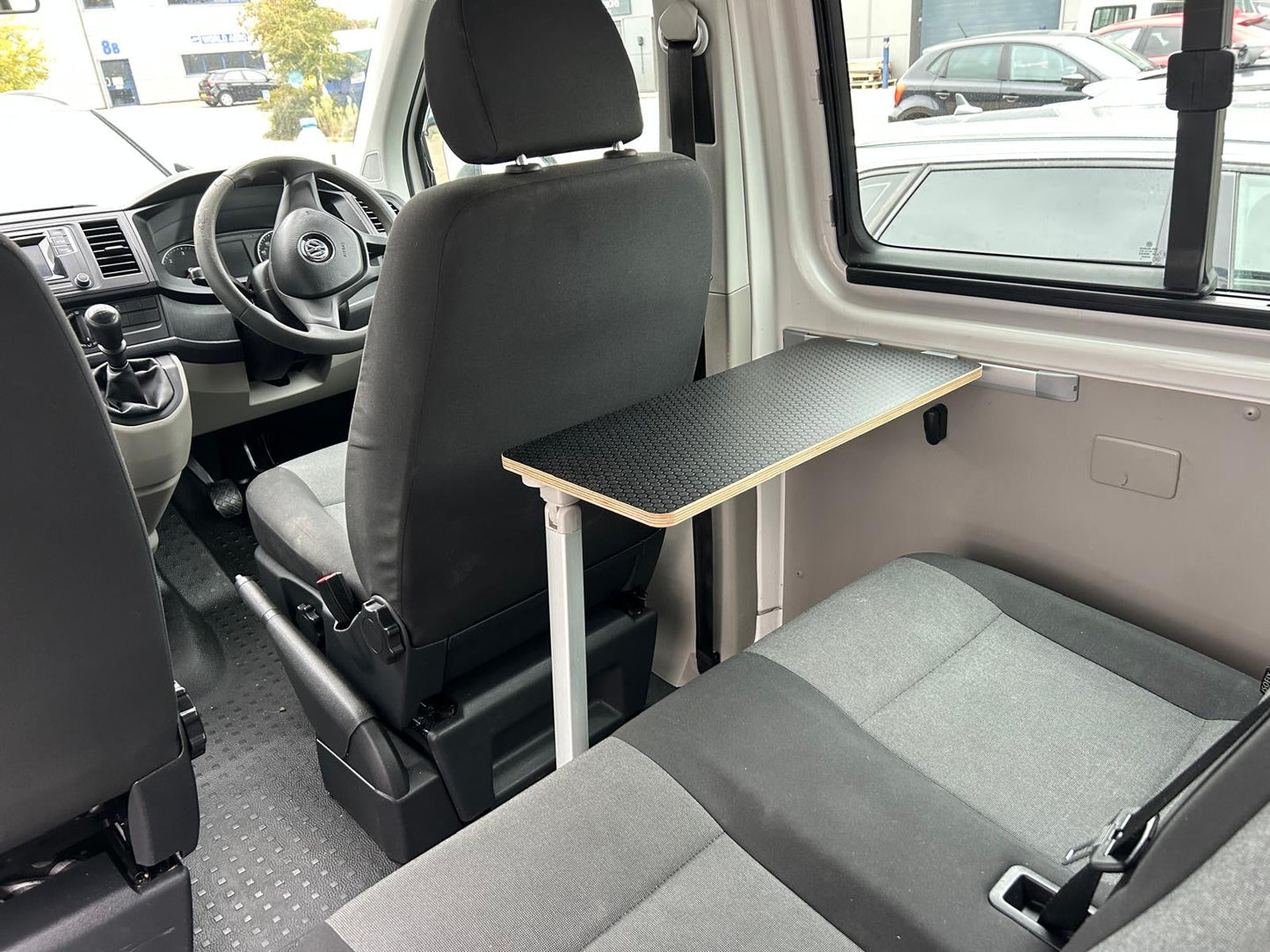 NEW VW Kombi Table and Rail Set for Volkswagen Kombi T5 T6 T6.1 - Vangear UK
