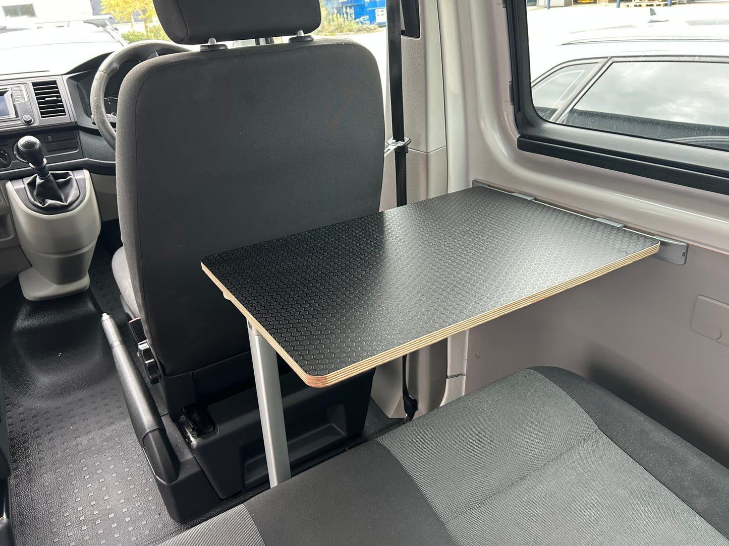 NEW VW Kombi Table and Rail Set for Volkswagen Kombi T5 T6 T6.1 - Vangear UK