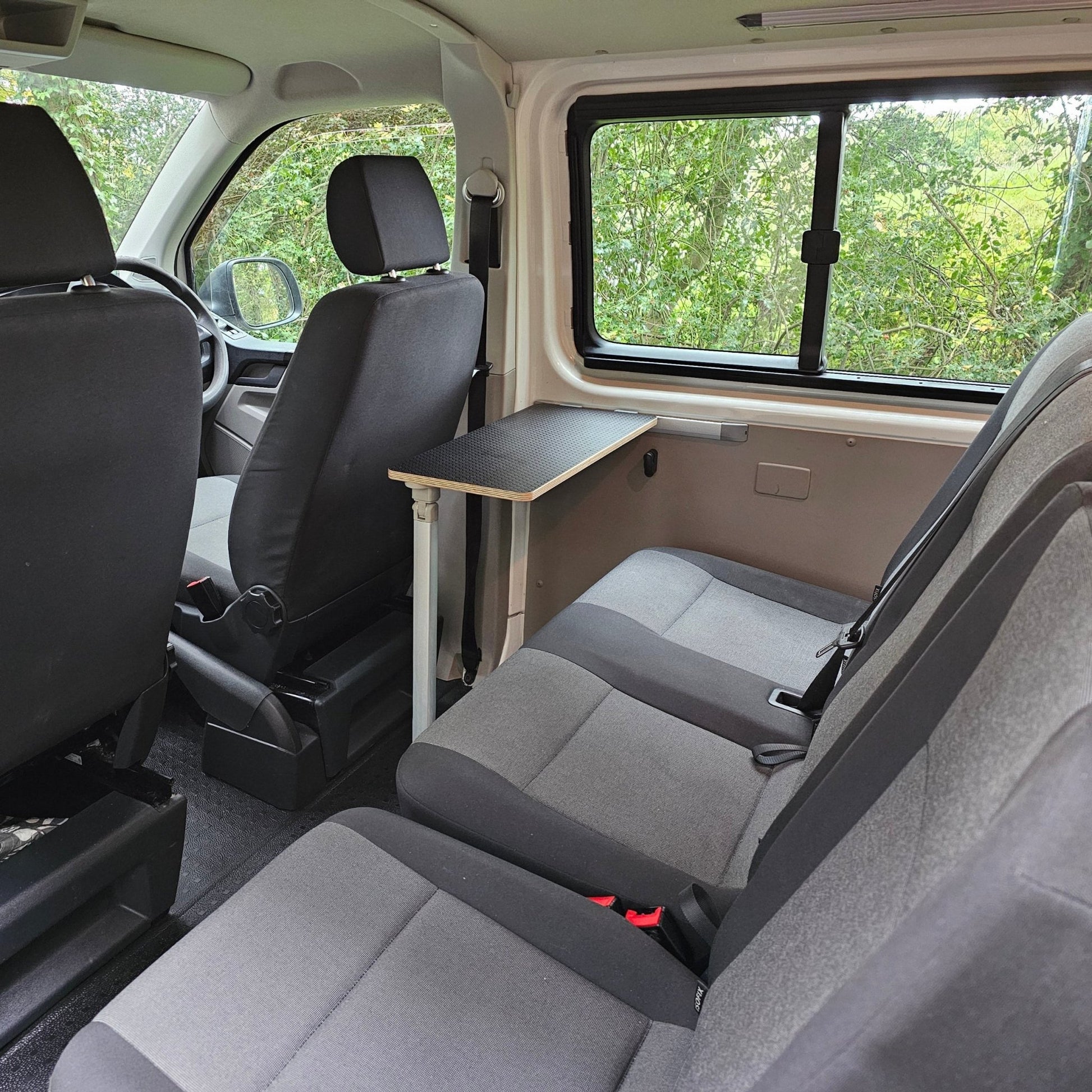 NEW VW Kombi Table and Rail Set for Volkswagen Kombi T5 T6 T6.1 - Vangear UK