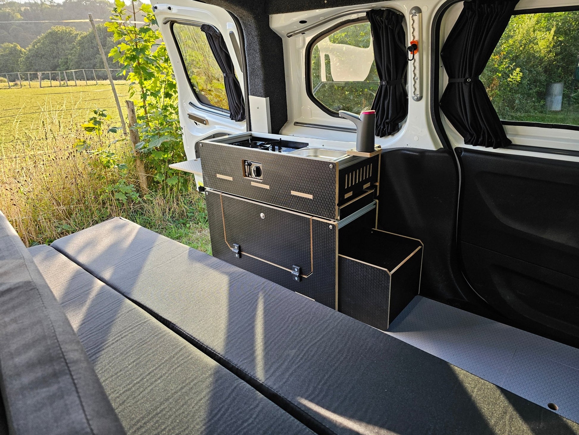Peugeot Partner/Citroen Berlingo Compact - Bed 1.1 by Vangear - campervan bed (SWB L1) - Vangear UK
