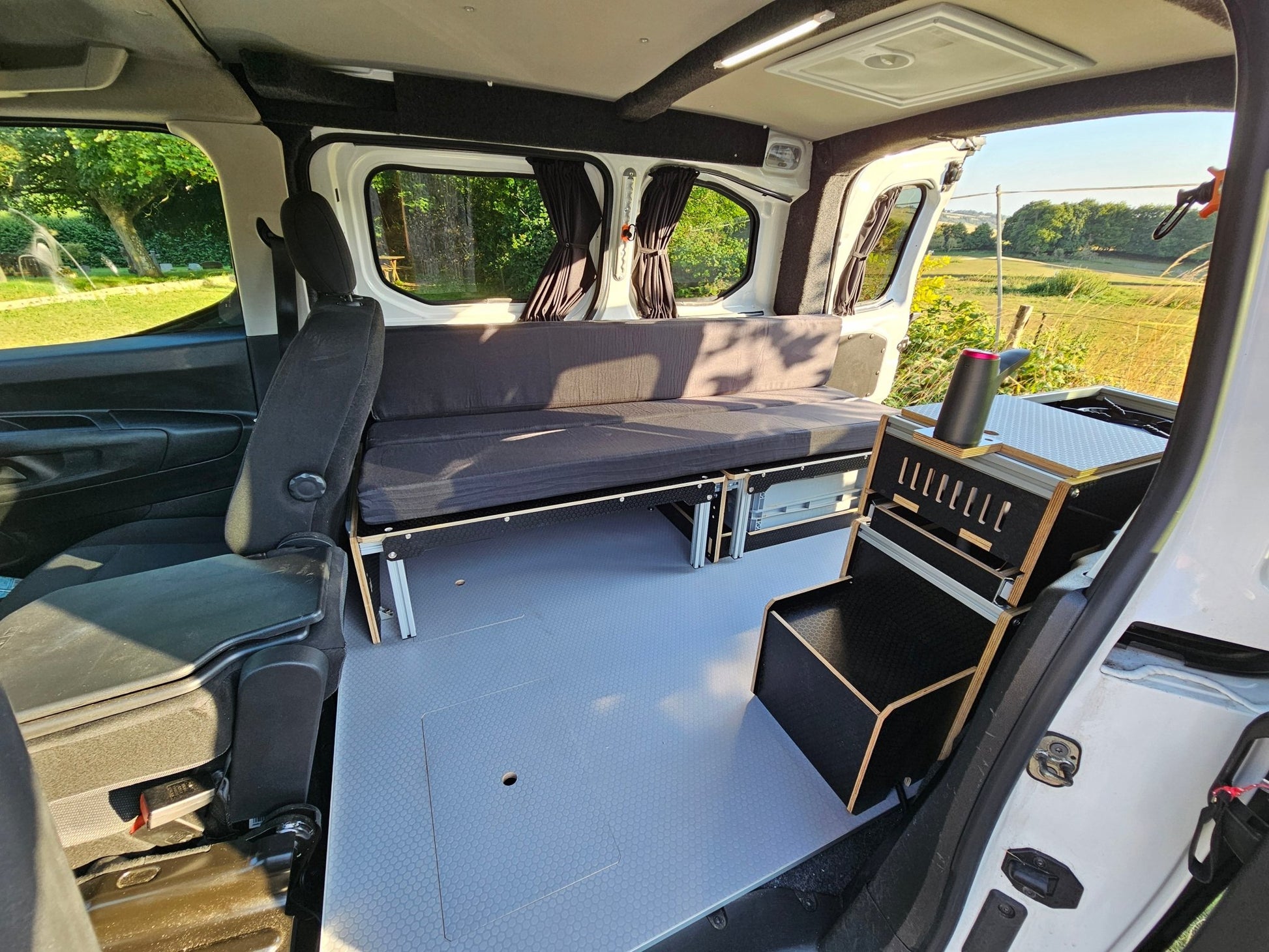 Peugeot Partner/Citroen Berlingo Compact - Bed 1.1 by Vangear - campervan bed (SWB L1) - Vangear UK