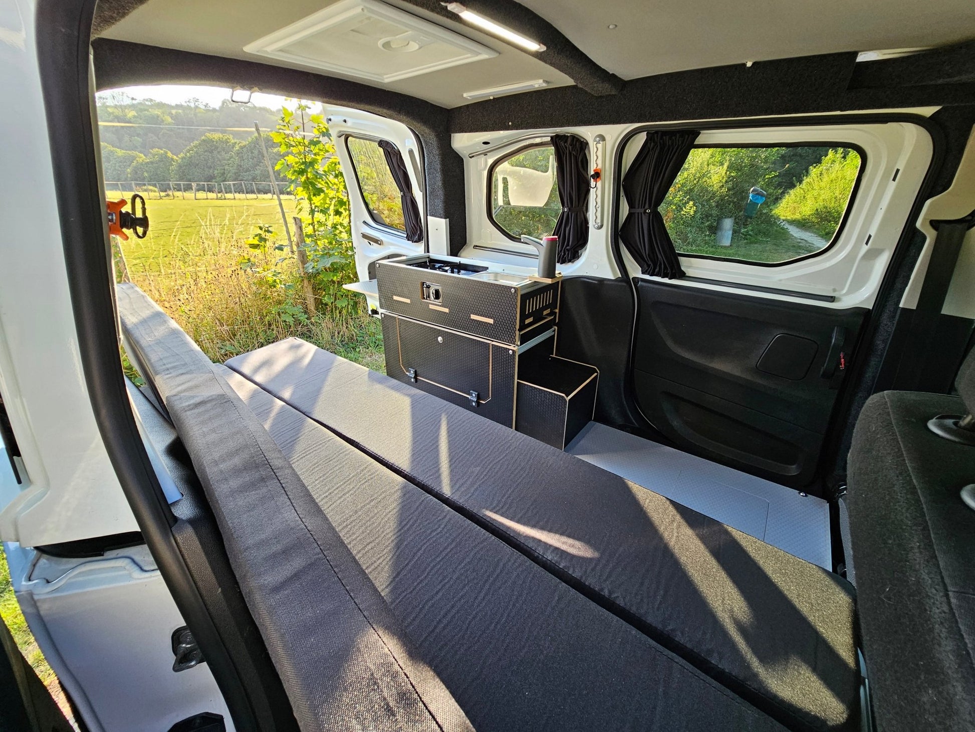Peugeot Partner/Citroen Berlingo Compact - Bed 1.1 by Vangear - campervan bed (SWB L1) - Vangear UK
