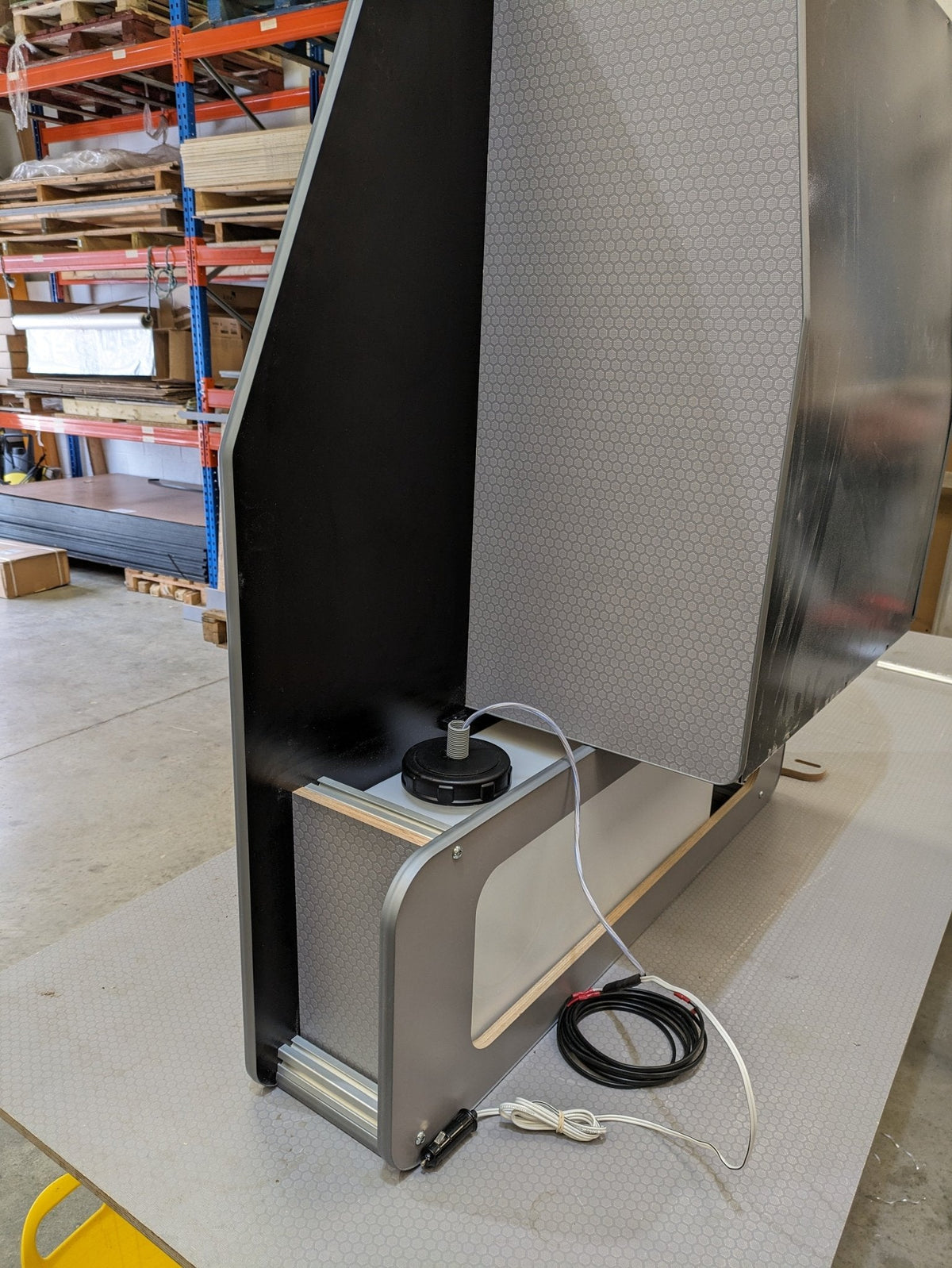 Rear-Pod (deeper version-panel vans) for full length system – Vangear UK