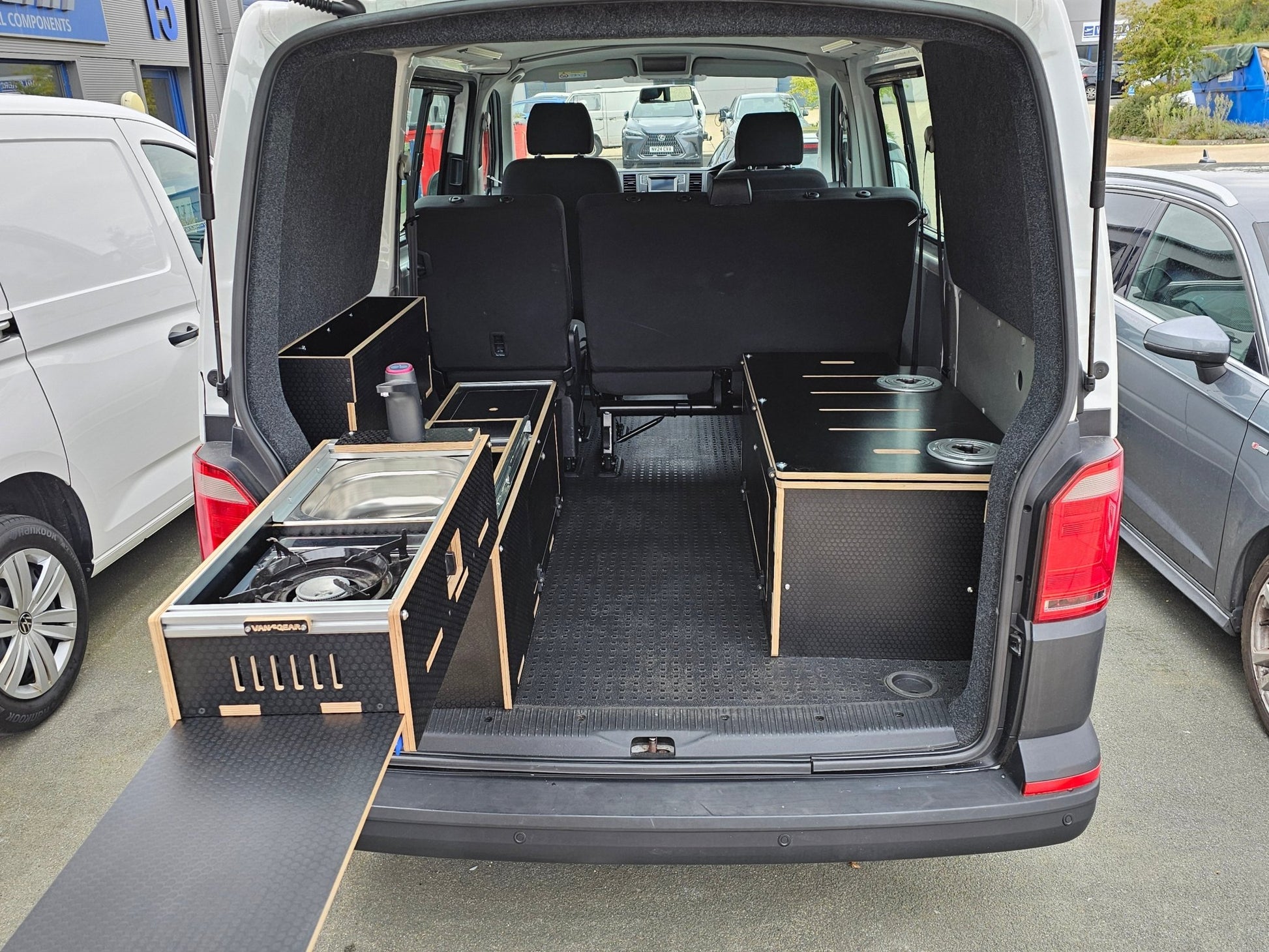 SALE Volkswagen T5 T6 T6.1 Kombi - crew cab conversion pack (USED)(Supply & fit at our workshop) - Vangear UK