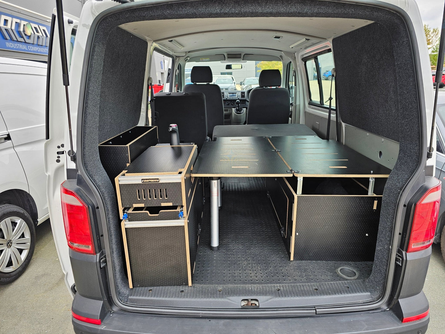 SALE Volkswagen T5 T6 T6.1 Kombi - crew cab conversion pack (USED)(Supply & fit at our workshop) - Vangear UK