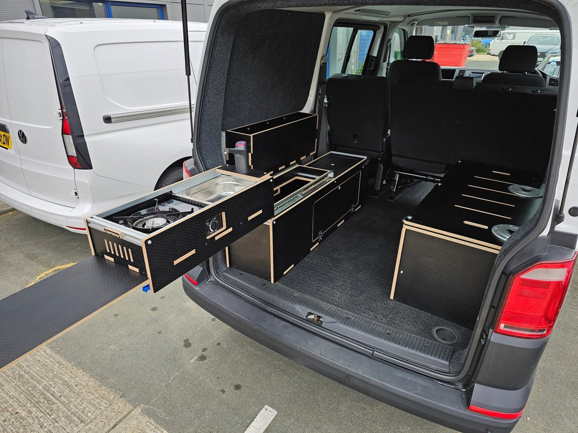 SALE Volkswagen T5 T6 T6.1 Kombi - crew cab conversion pack (USED)(Supply & fit at our workshop) - Vangear UK
